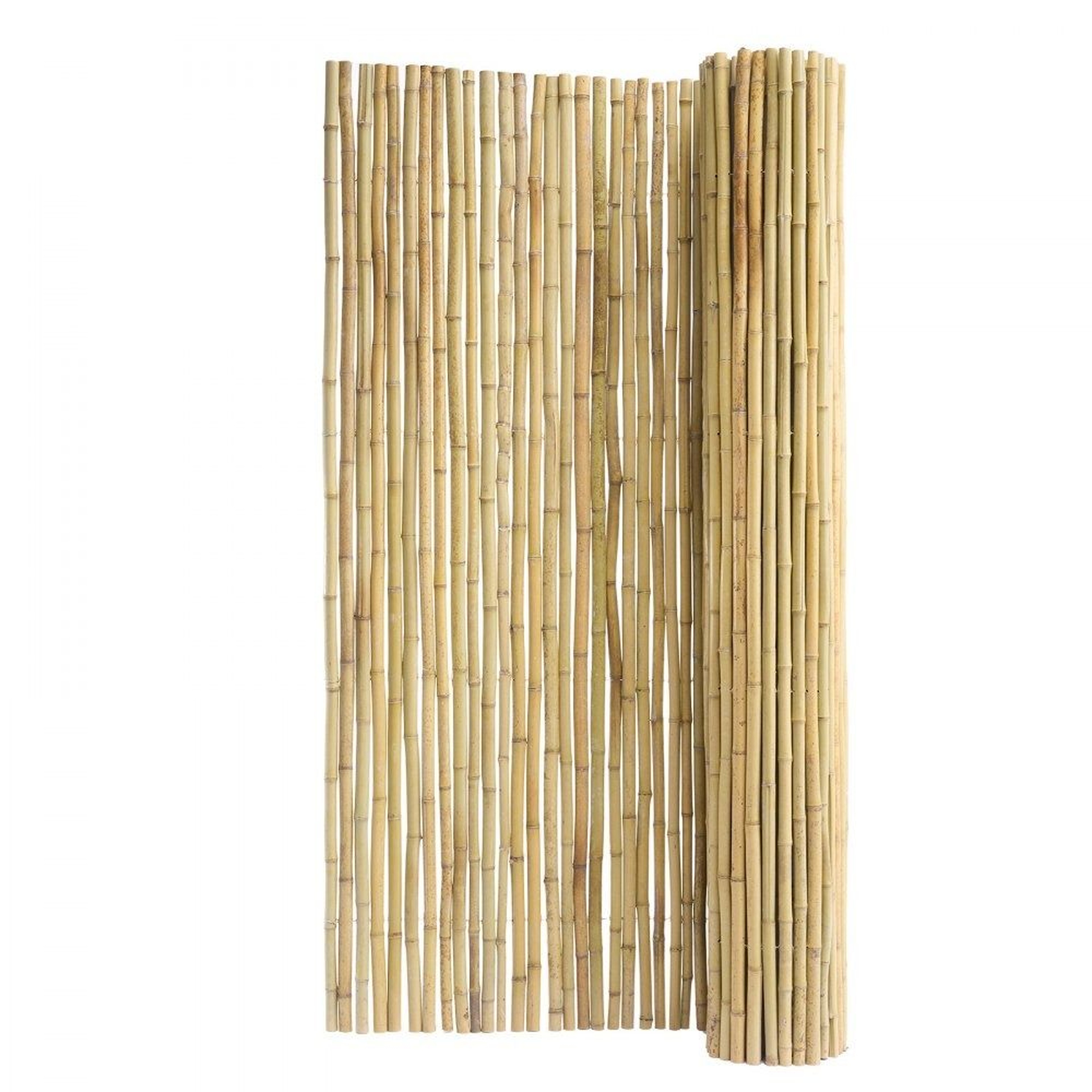 Natural Bamboo Privacy Fence 6x8 Ft Eco Friendly Garden Screen 0
