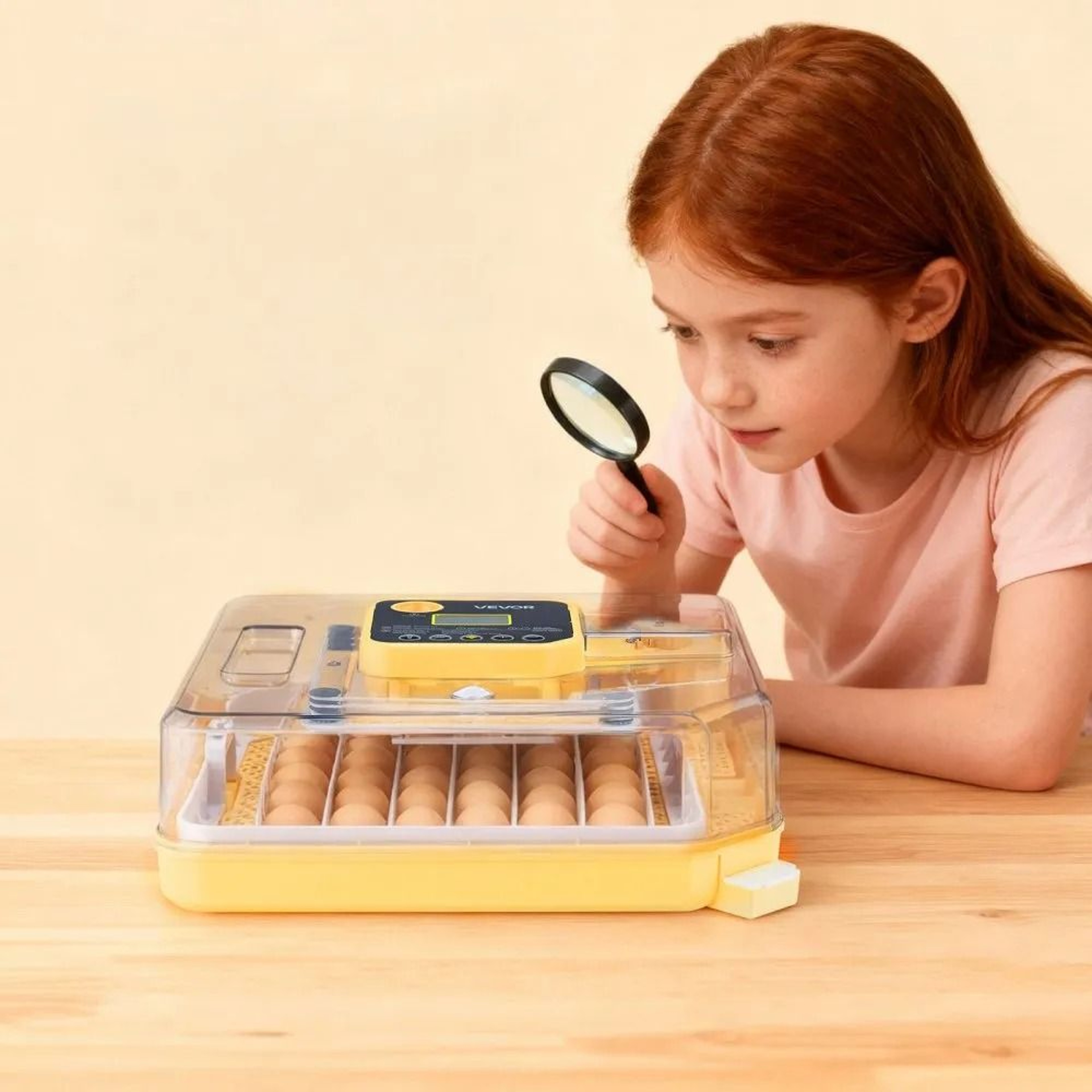 48 Egg Incubator With Automatic Egg Turner Humidity Control And LED Candler 6