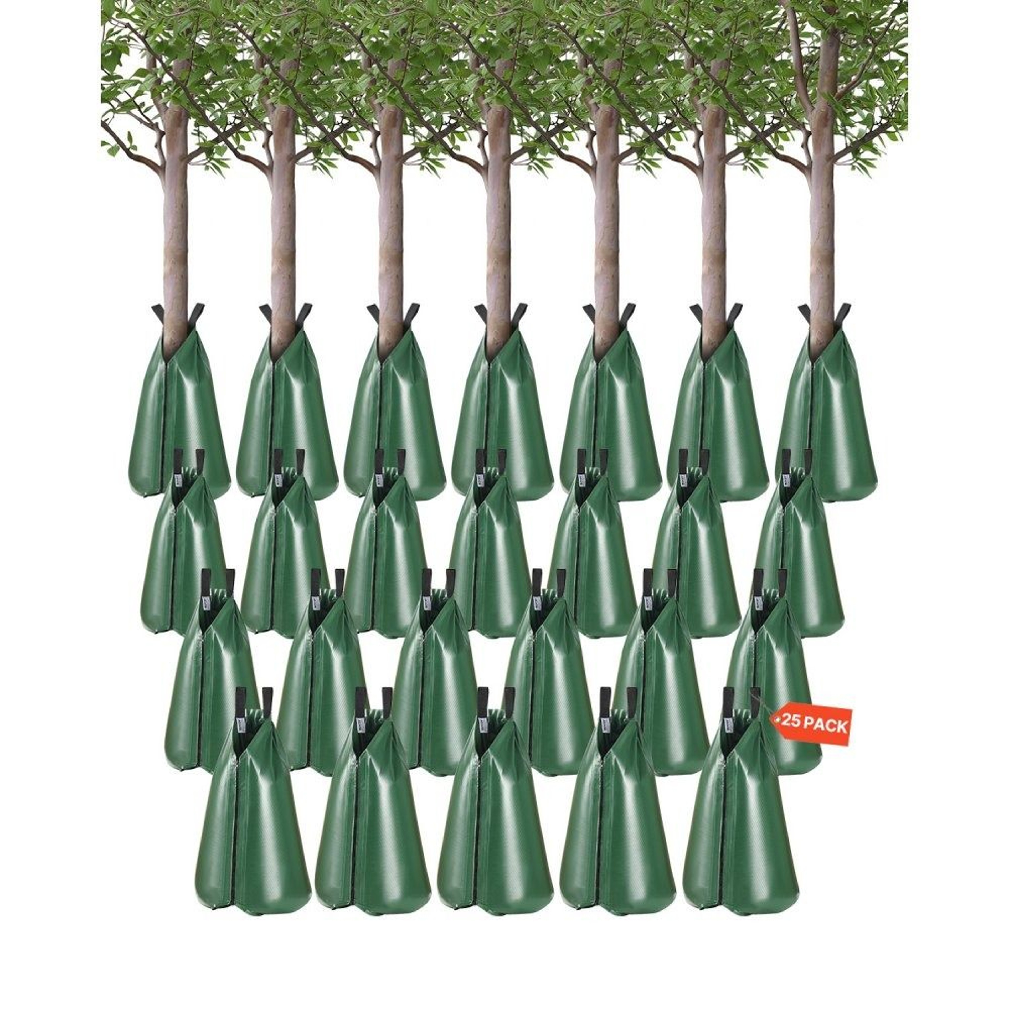 25 Pack 20 Gallon Tree Watering Bag Slow Release Irrigation System 0
