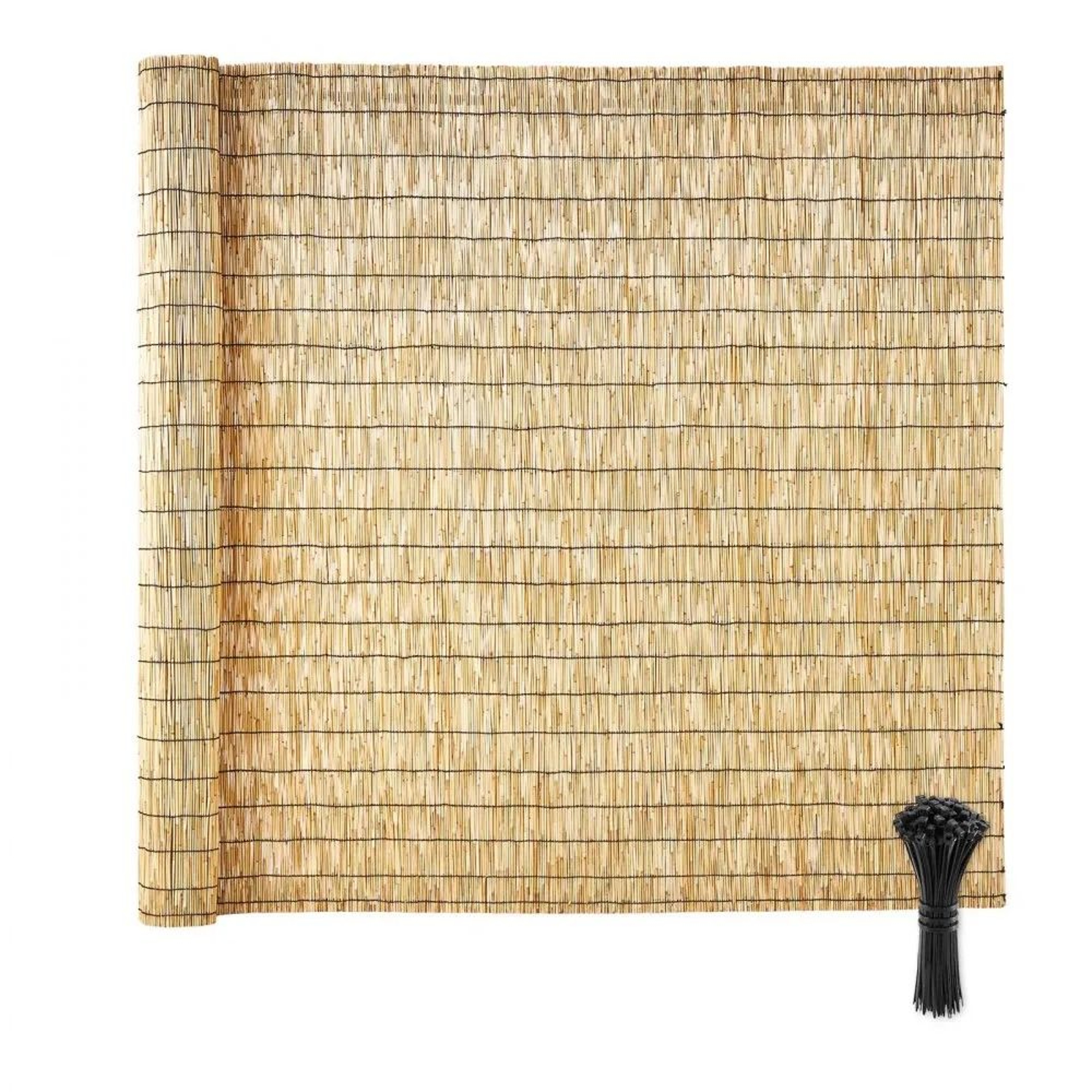 Natural Reed Privacy Fence Roll Decorative Outdoor Garden Screen 0