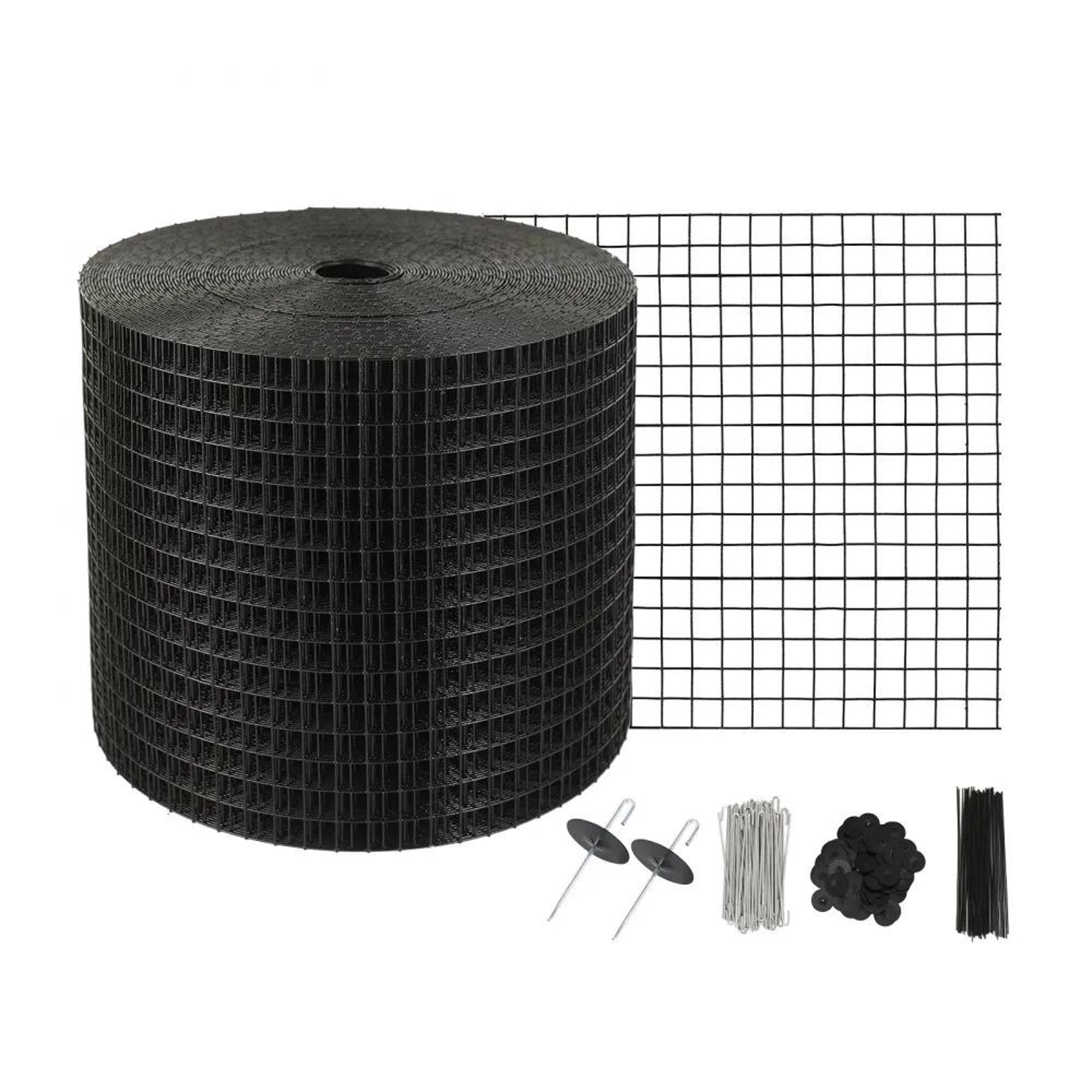 6 Inch X 100 Ft Solar Panel Bird Guard Critter Guard PVC Coated Wire Mesh Kit 0