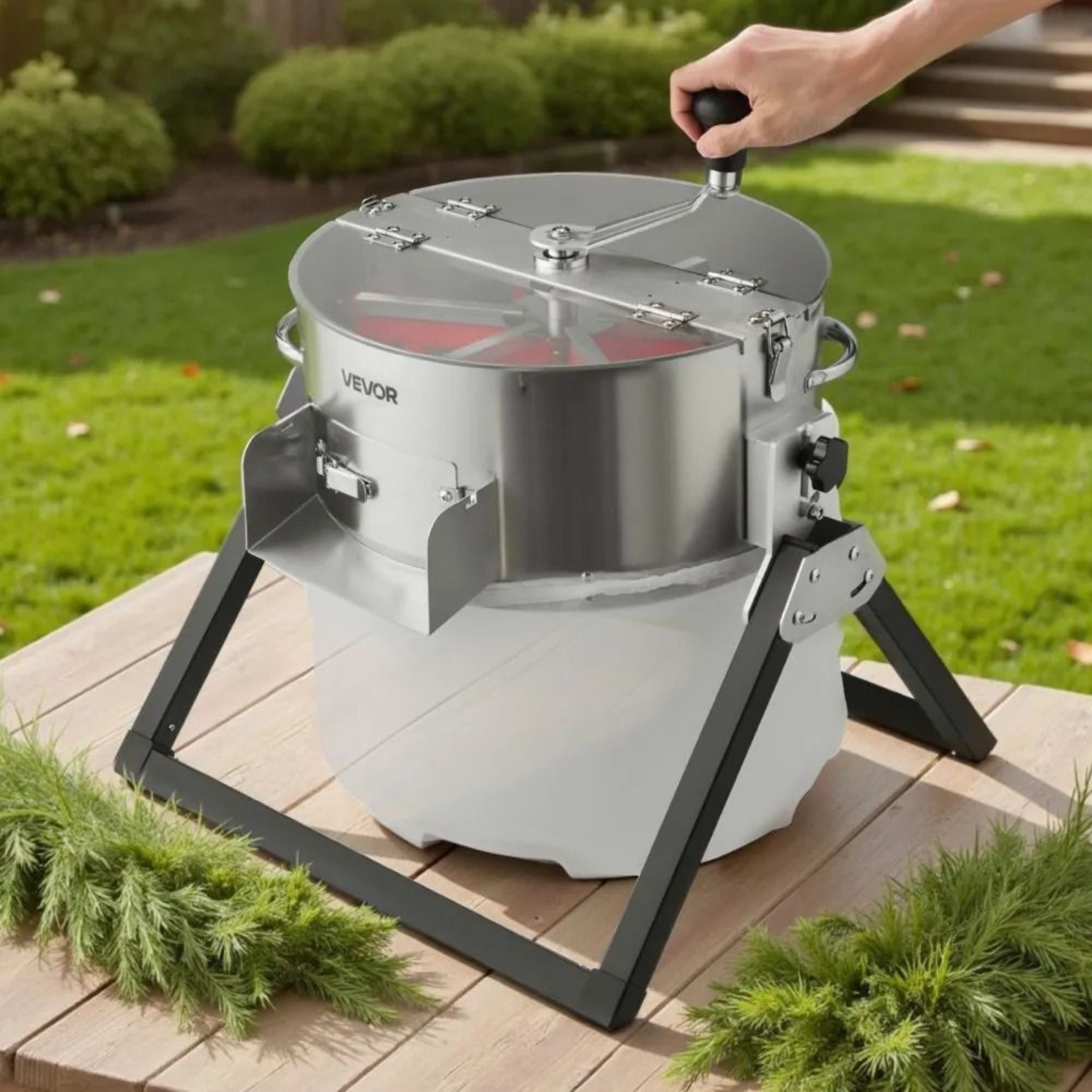 16 Inch Electric Bud Trimmer With Manual Mode For Wet And Dry Plant Trimming 5