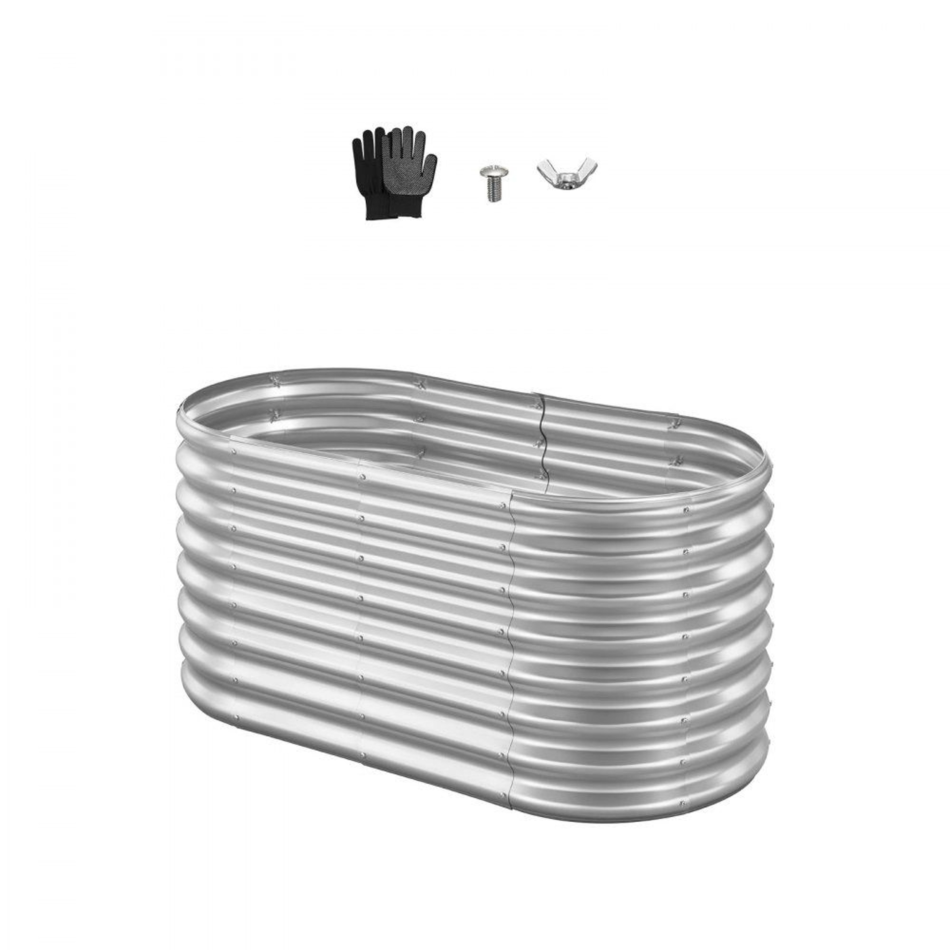 Galvanized Raised Garden Bed With Open Bottom 0