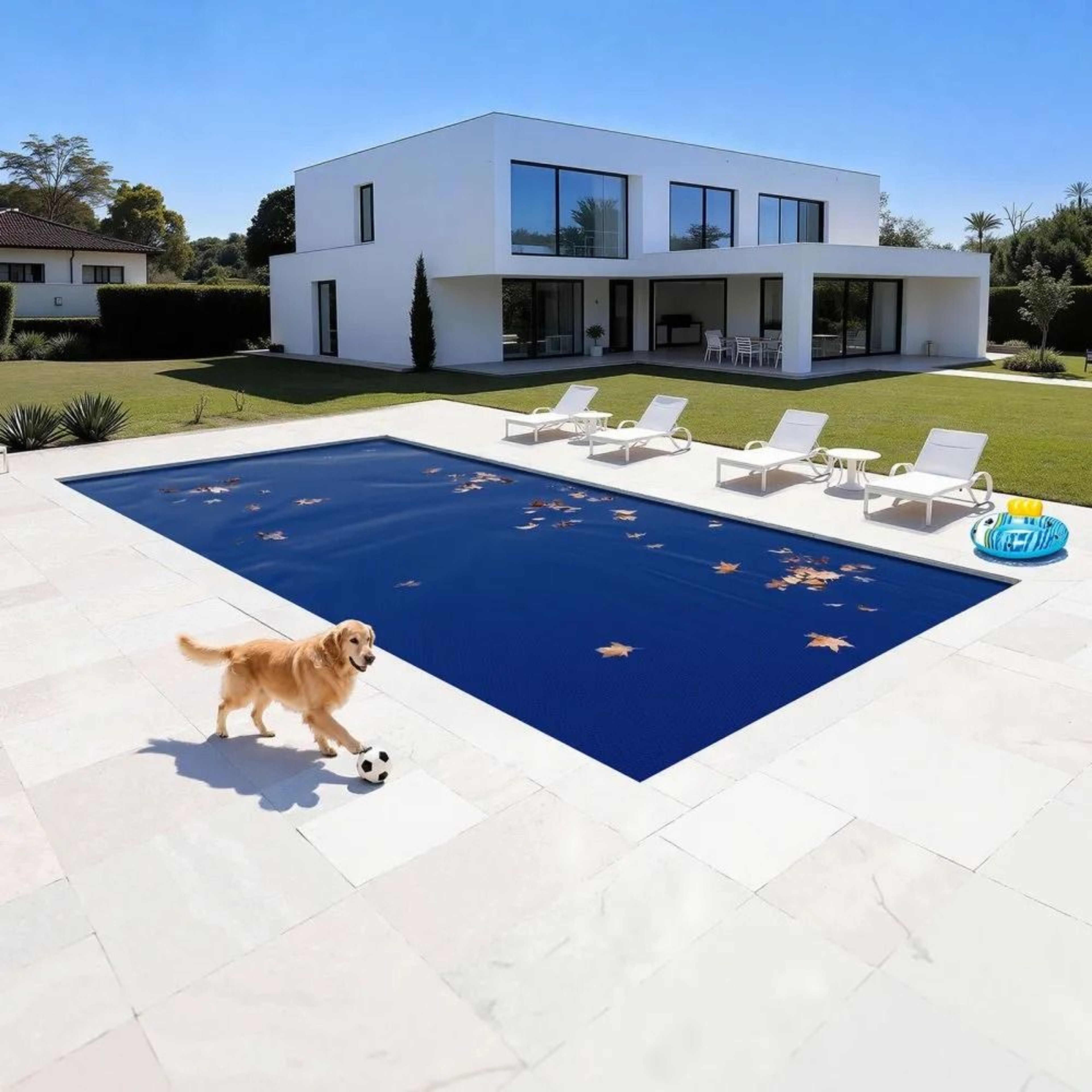 16 Mil Solar Pool Cover 32 X 16 Ft Heat Retaining Pool Blanket 6