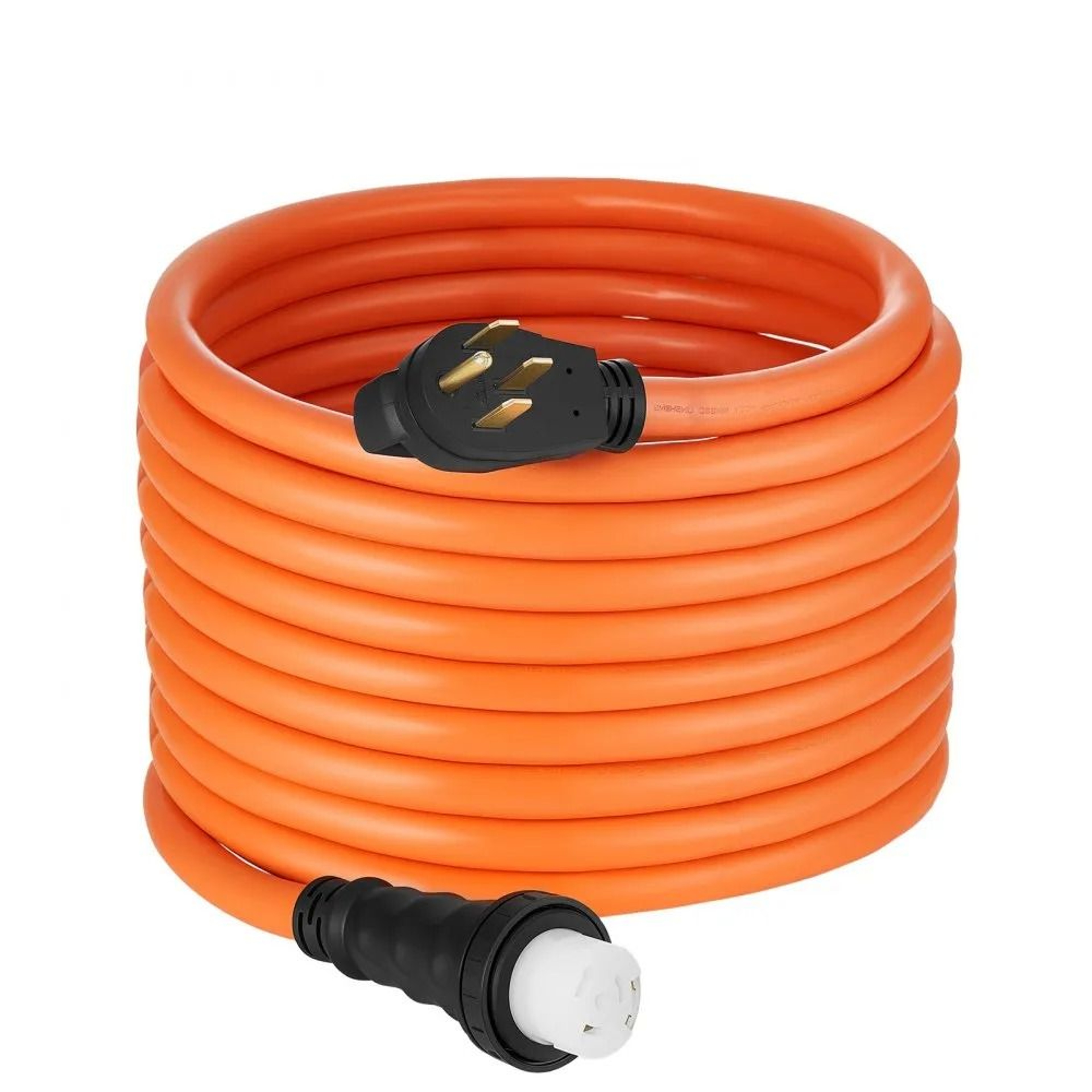 100FT 50 Amp Generator Cord Heavy Duty RV Power Cord With Twist Lock 9