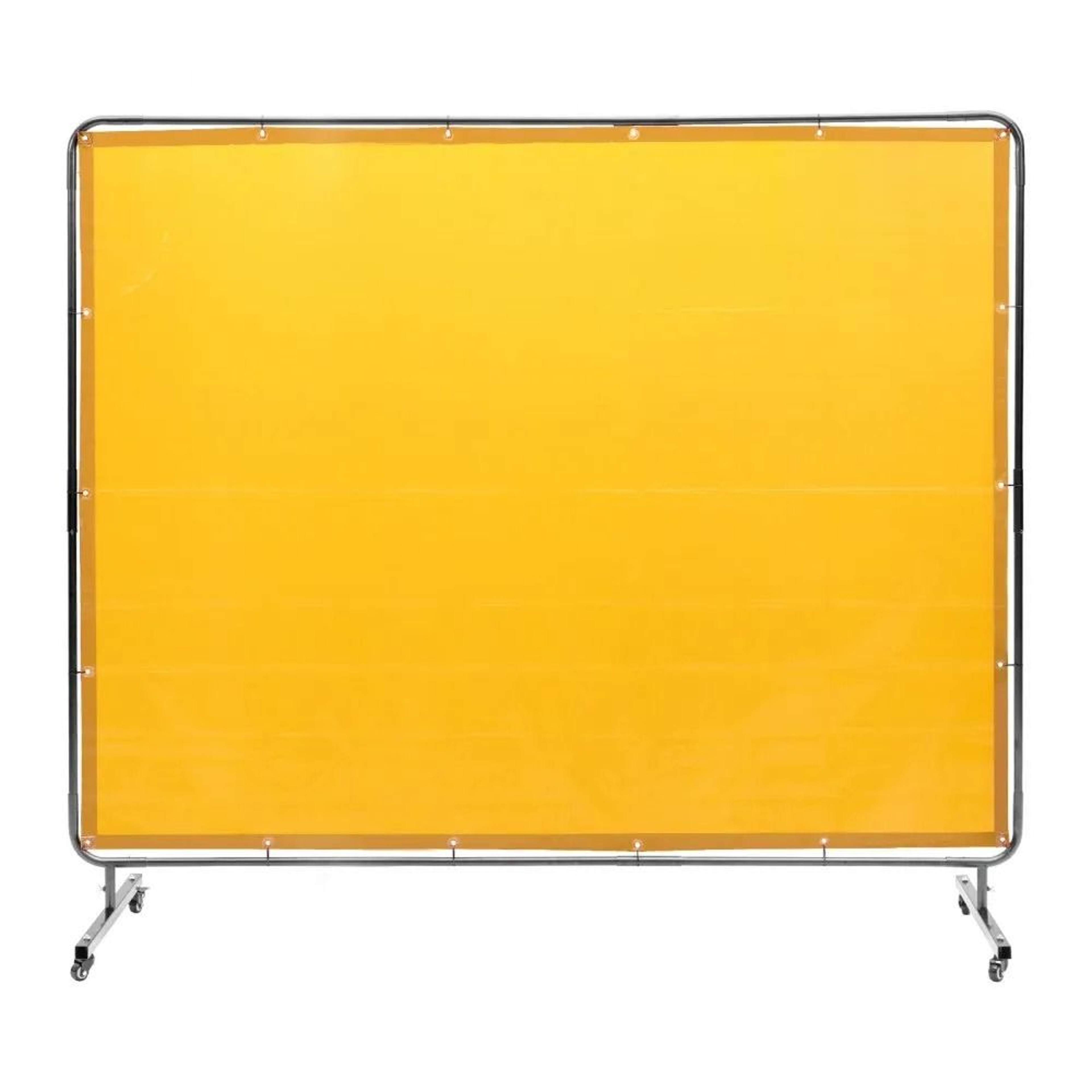 6 X 8 Ft Welding Screen With Frame Flame Resistant Welding Curtain On Wheels 7