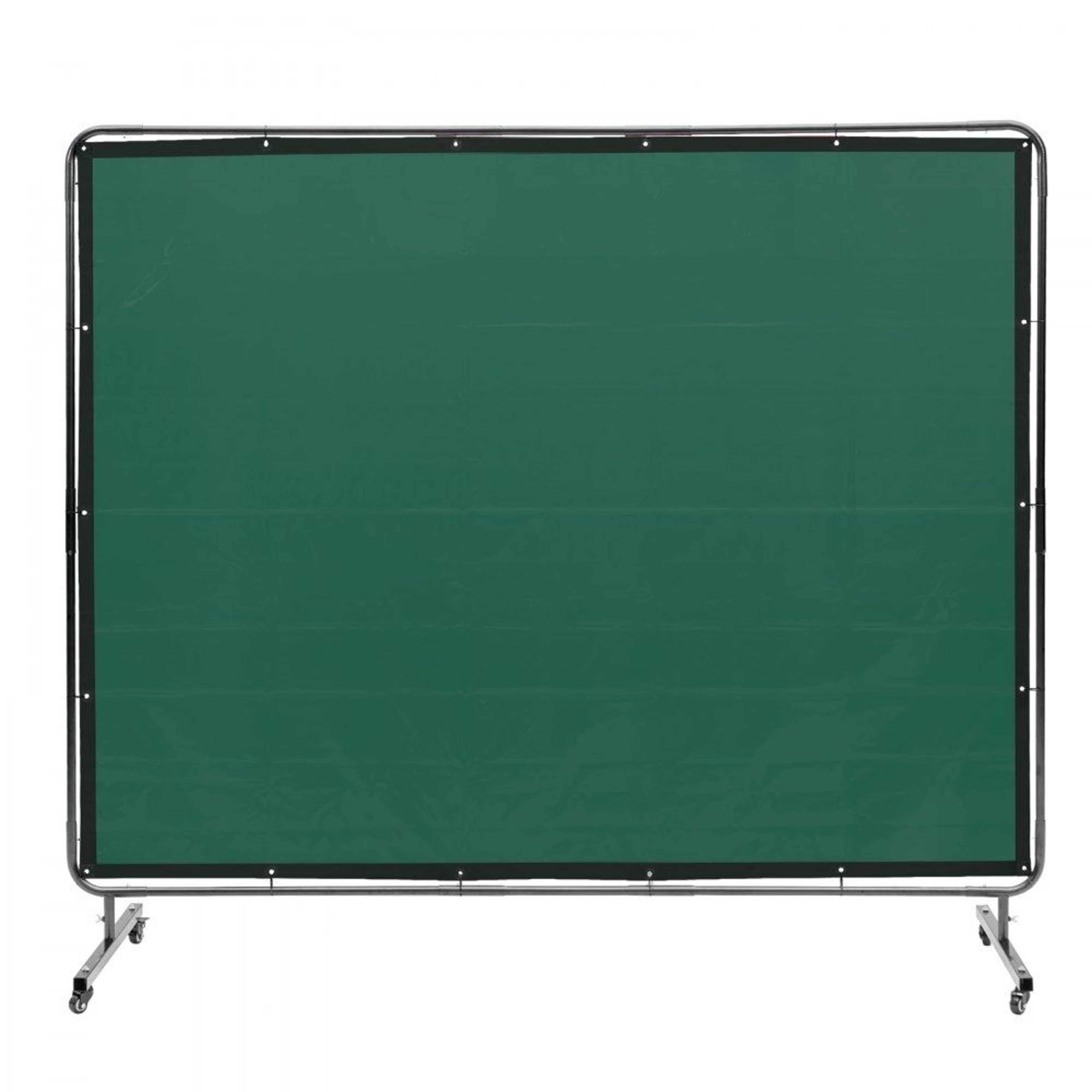 6 X 8 FT Mobile Welding Screen With Flame Resistant Curtain UV Protection And Locking Wheels 7