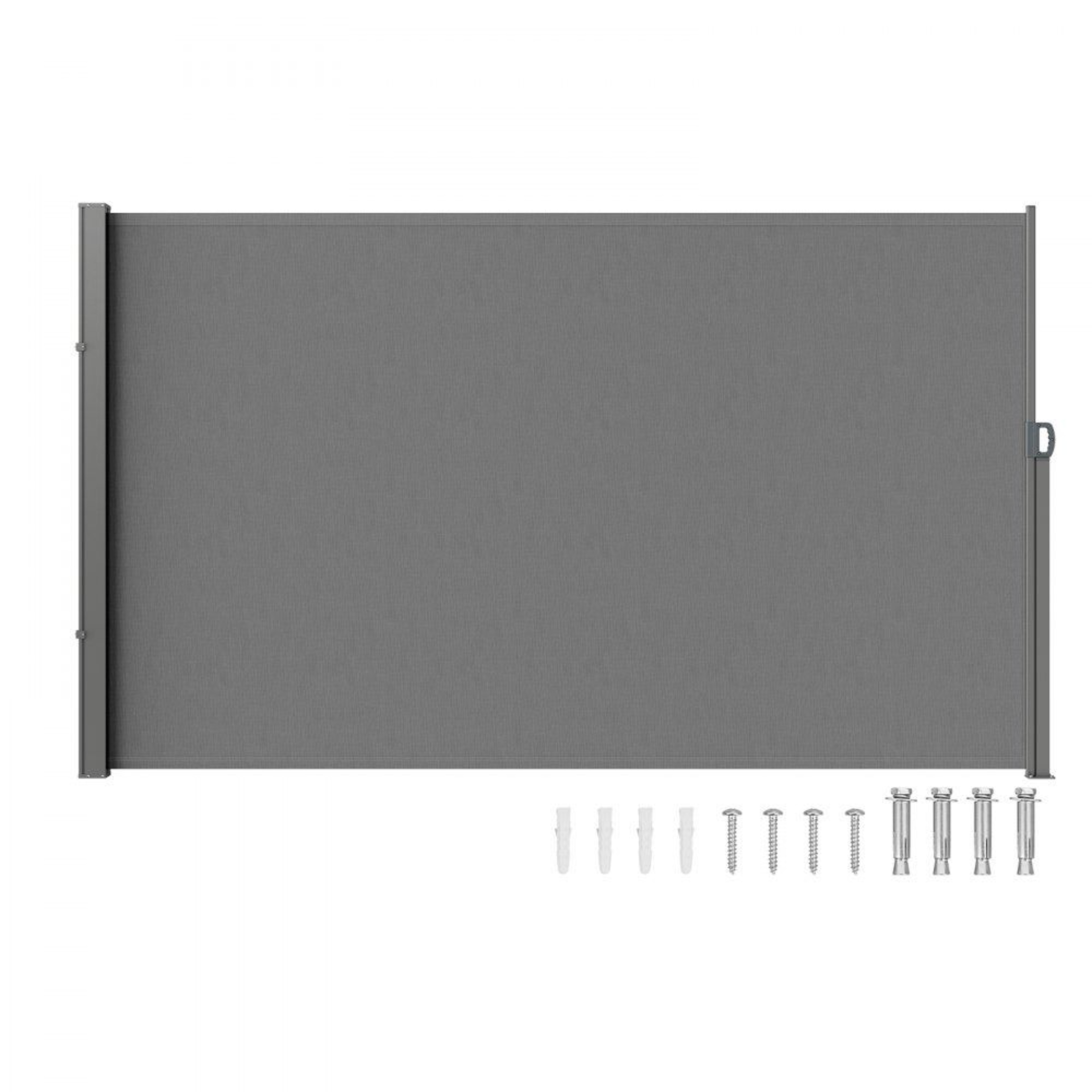 Retractable Side Awning Outdoor Privacy Screen With Waterproof UV Protection 0