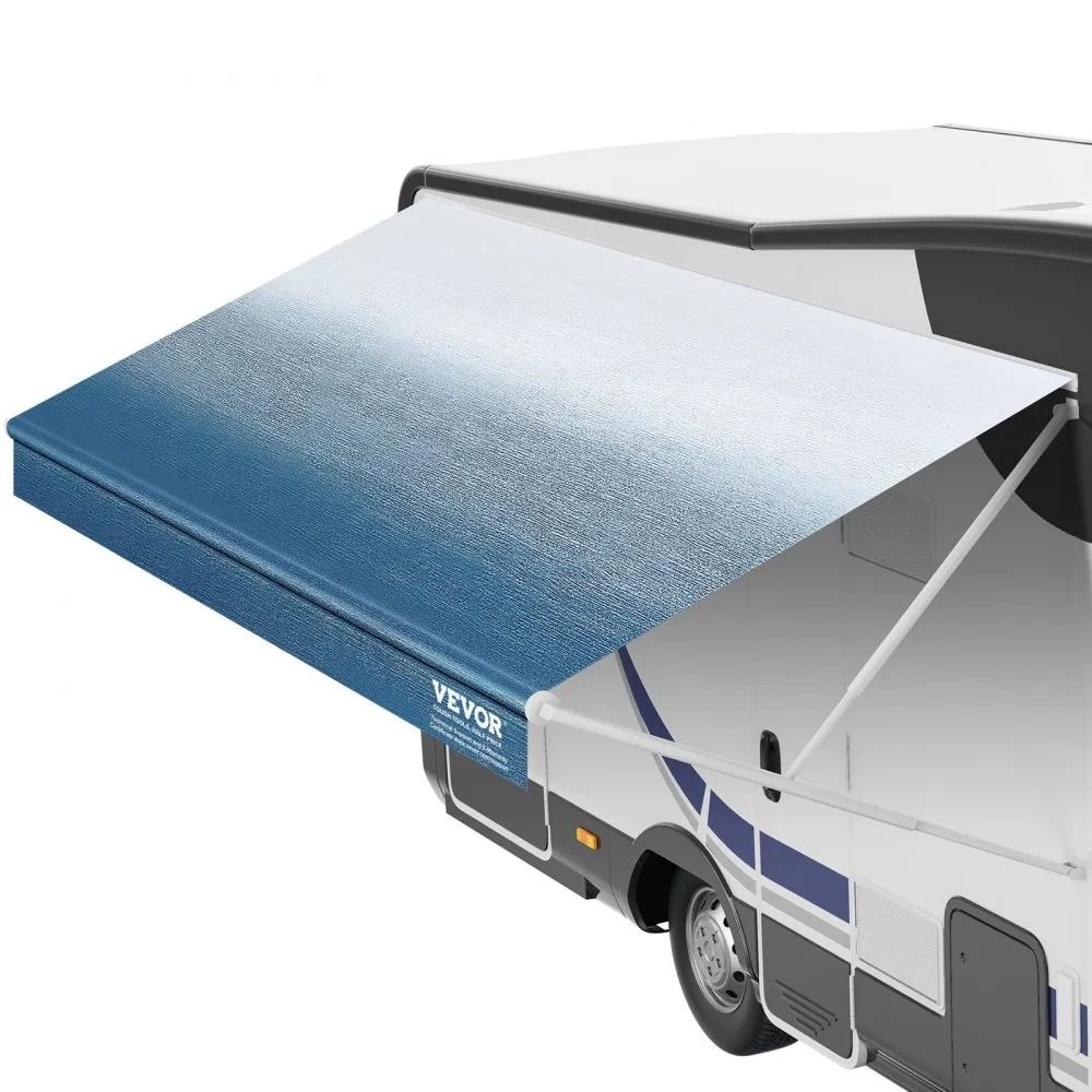 21 Ft RV Awning Fabric Replacement 16oz Heavy Duty Waterproof PVC Camper Canopy 8