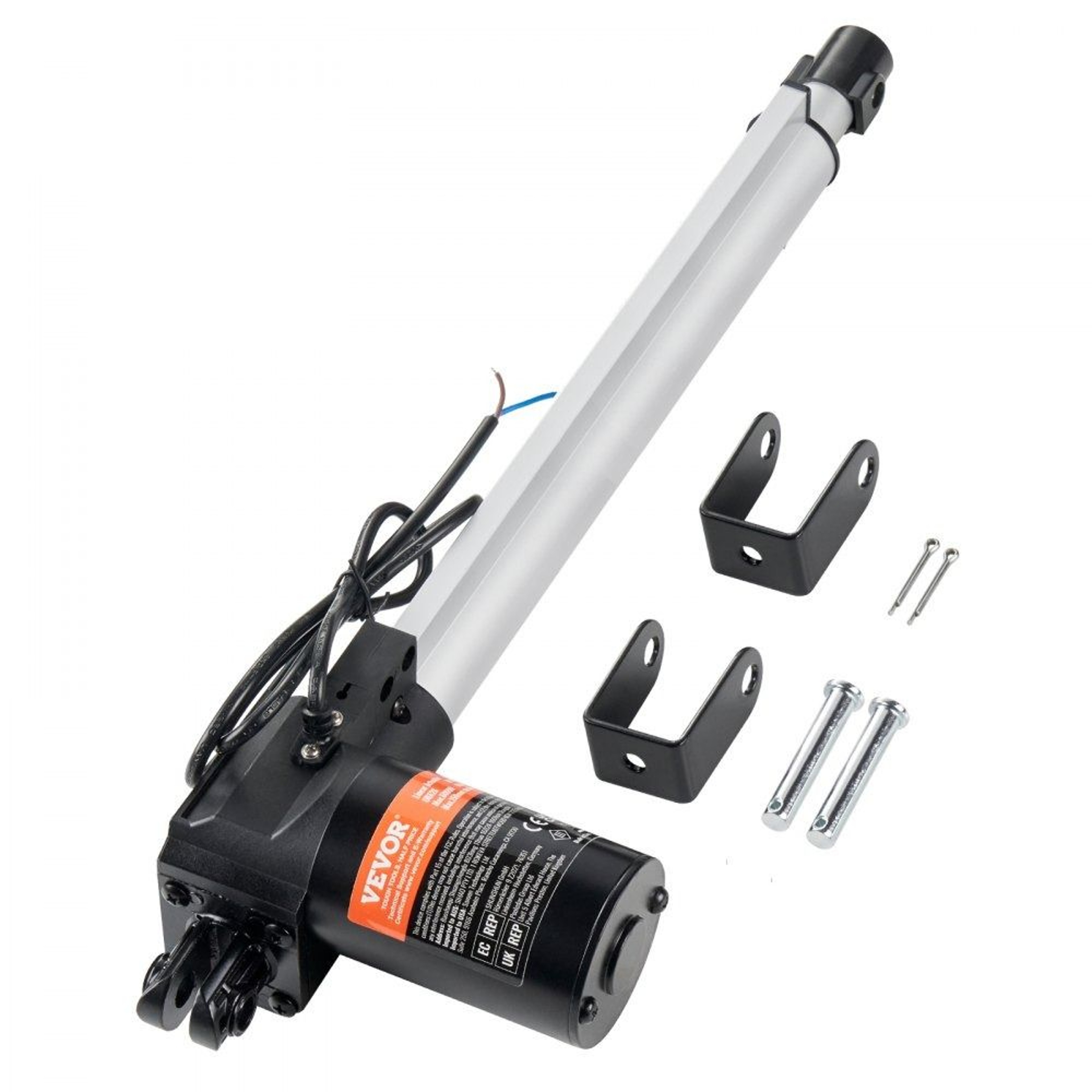 12V Heavy Duty Linear Actuator 12 Inch 1320lb Linear Motion Motor For Automation 0