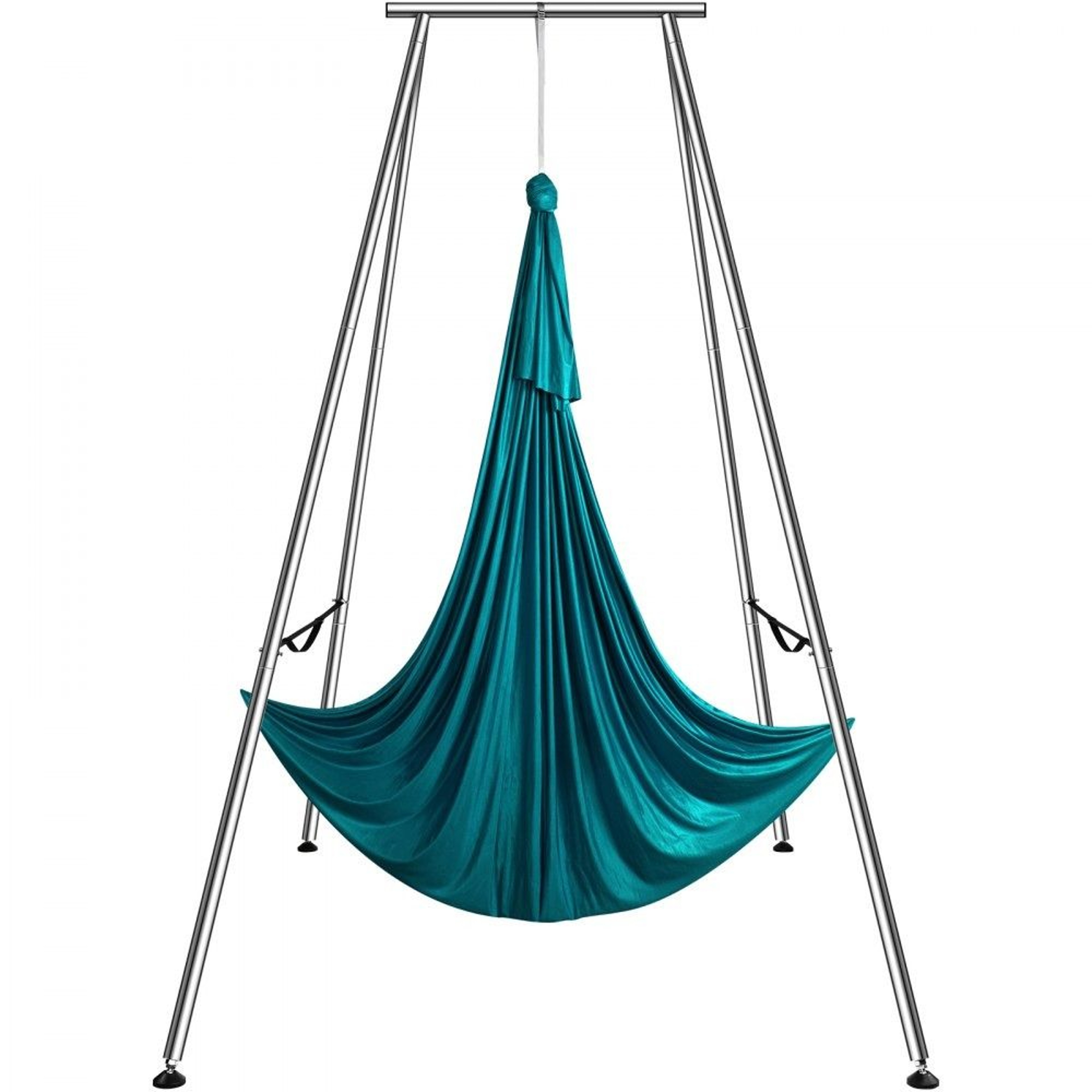 Professional Aerial Yoga Frame With Yoga Hammock Heavy Duty Yoga Swing Stand For Indoor Outdoor Tra 0