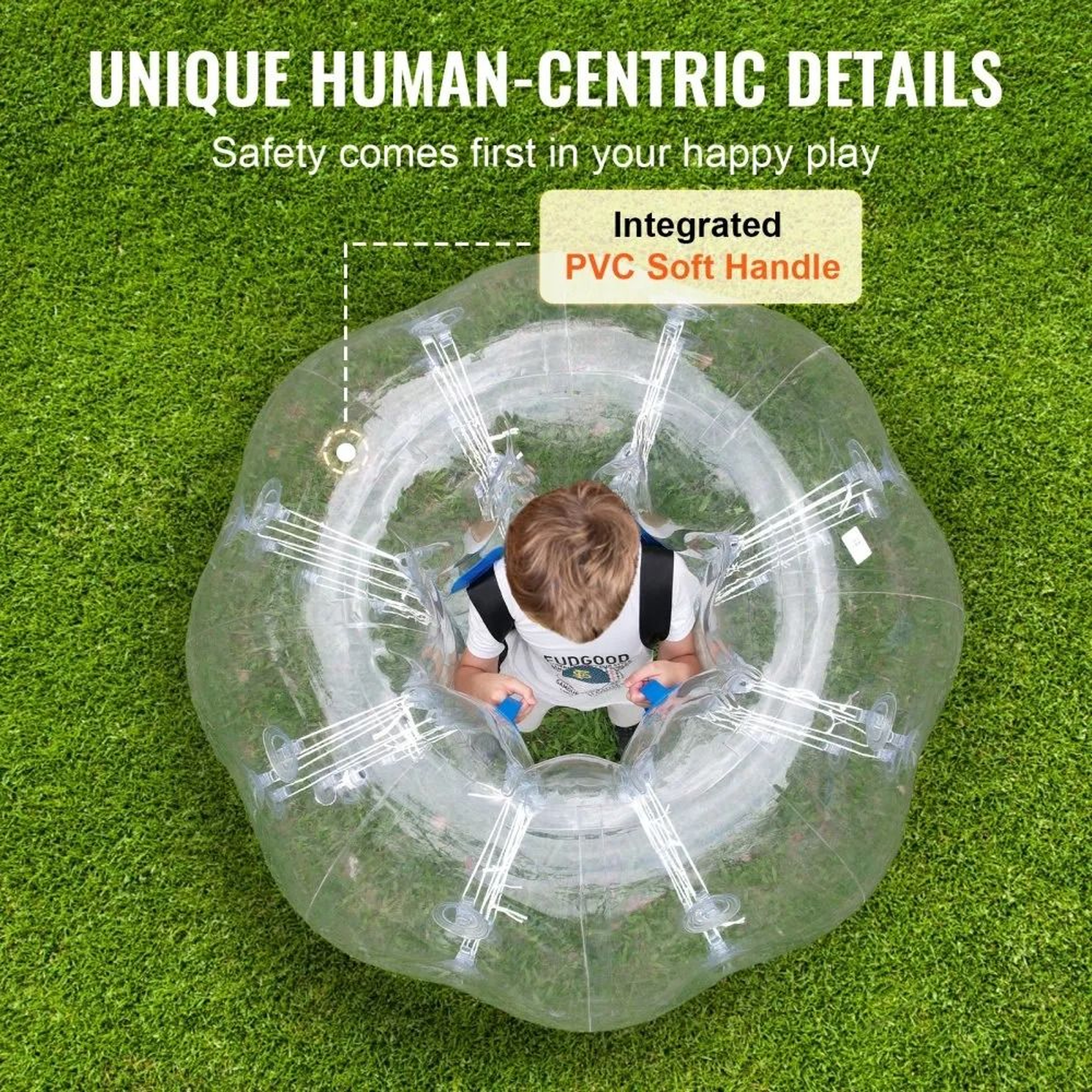 4FT Inflatable Bumper Ball Body Zorb Ball For Teens And Adults Outdoor Team Games 2
