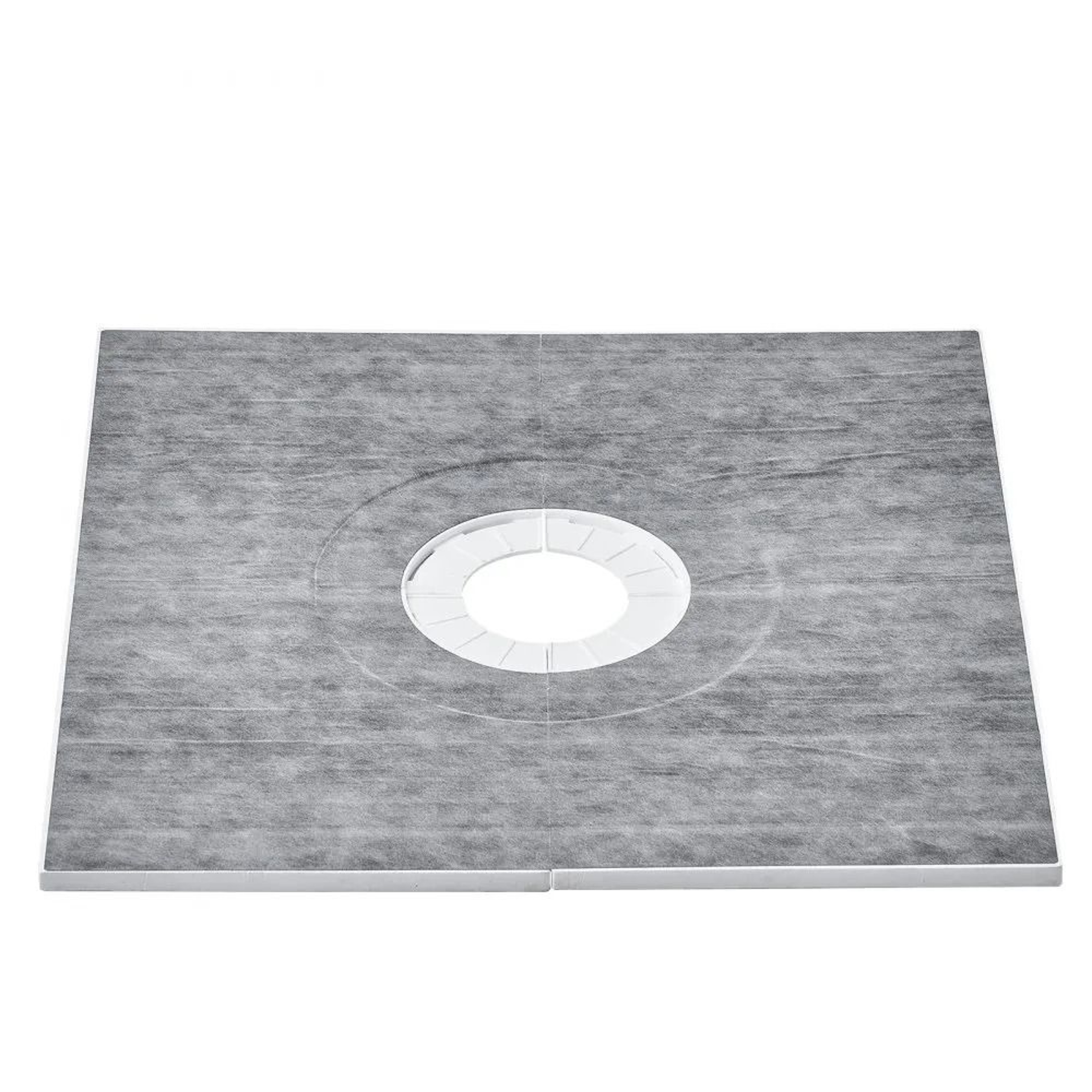 Waterproof 36x36 Shower Pan Kit With Center Drain And Lightweight EPS Base 0