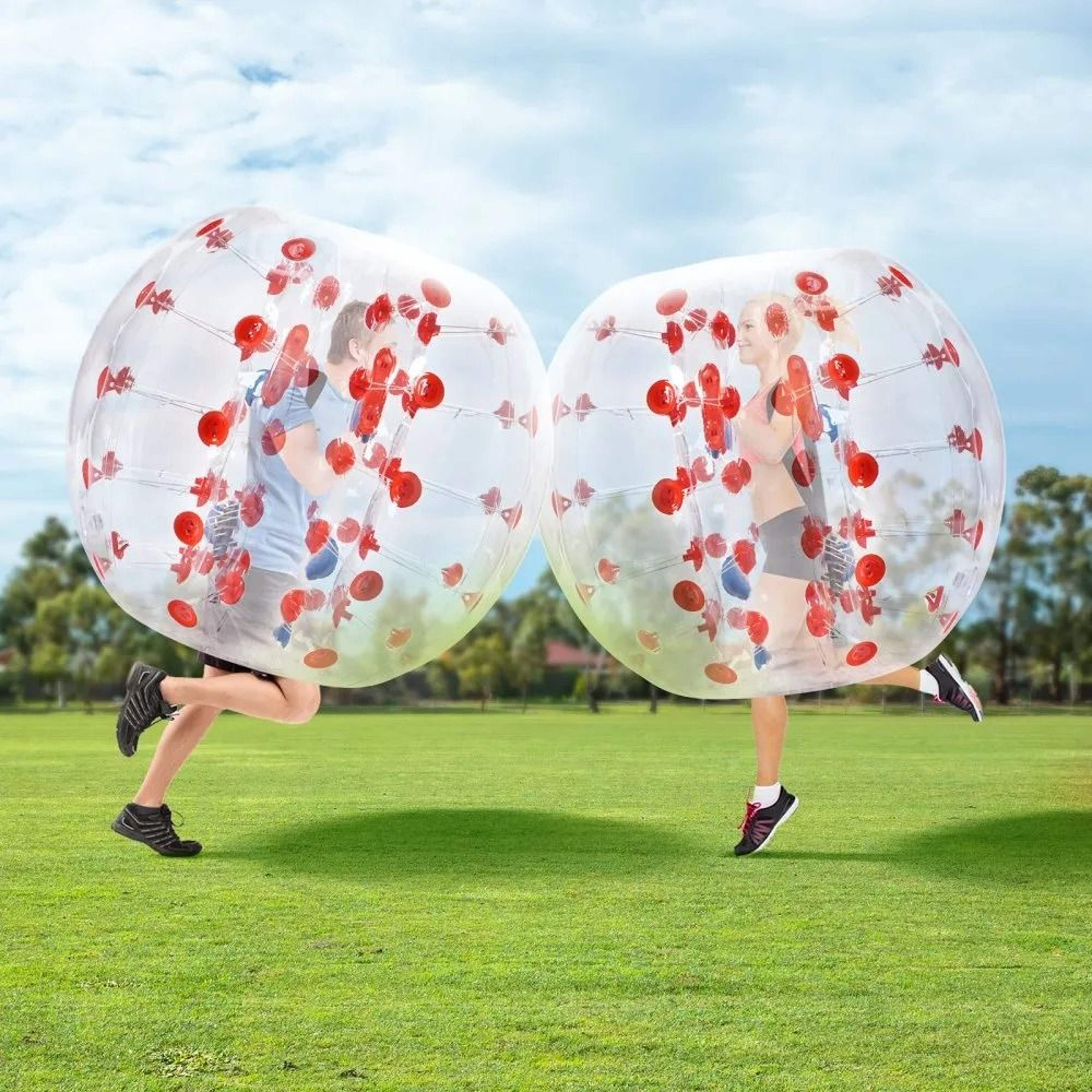 Inflatable Bumper Ball Body Zorb Ball For Teens And Adults Outdoor Team Games 4