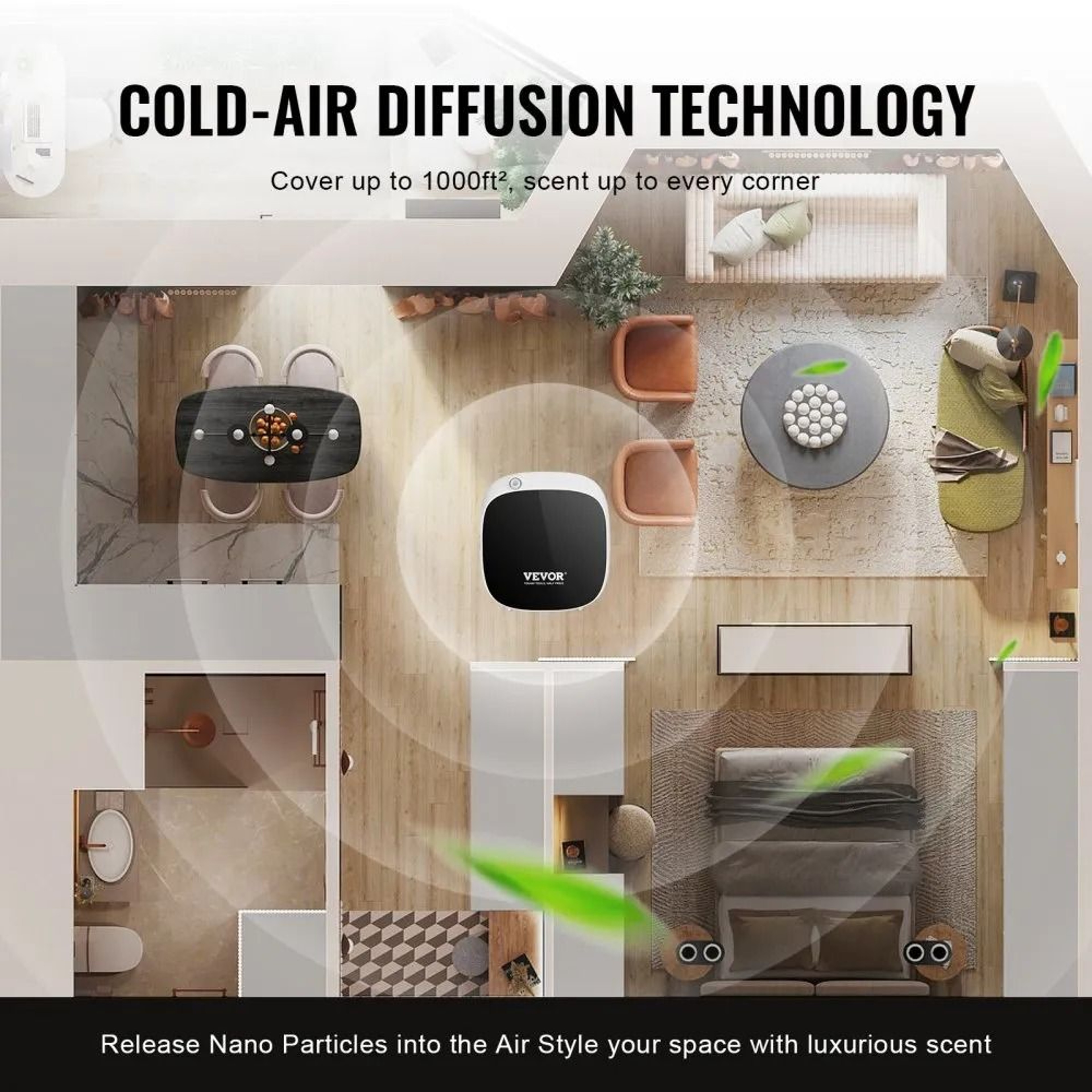 Smart Waterless Essential Oil Diffuser With Bluetooth Cold Air Scent Technology 3