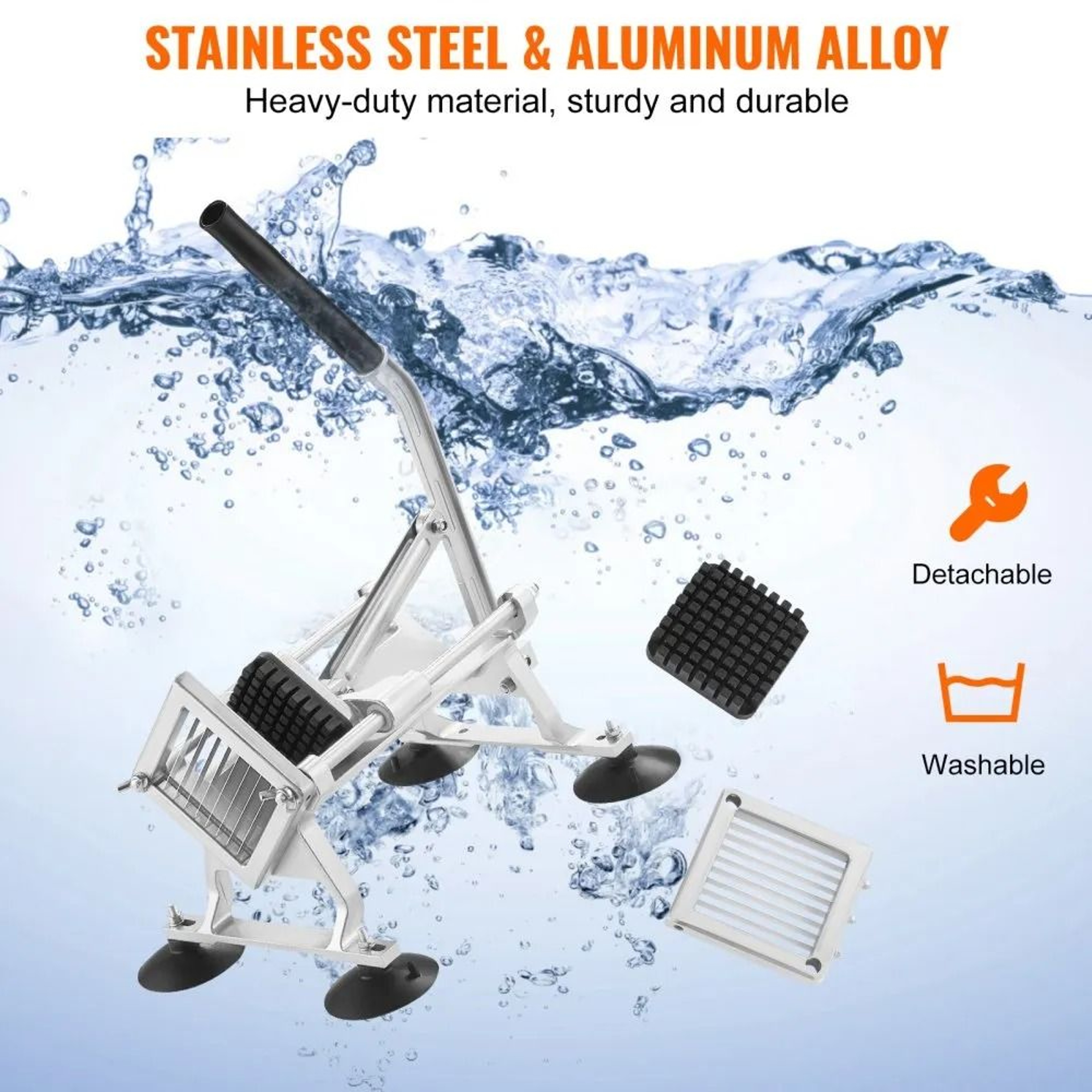 Commercial Vegetable Slicer 38 Inch Manual Fruit Slicer With Stainless Steel Blades 2