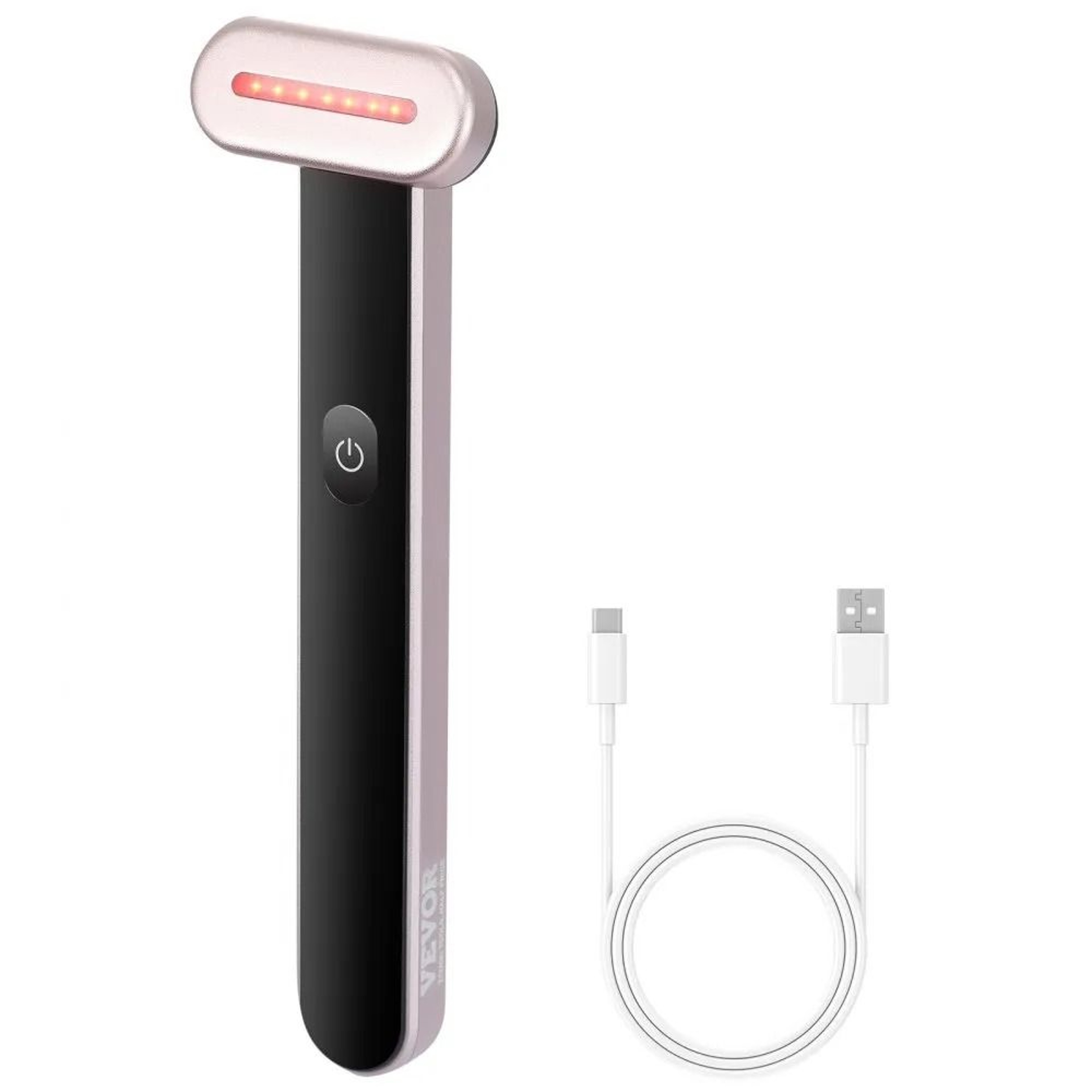 Red Light Therapy Wand 7 Color LED Facial Wand With Microcurrent Heat And Vibration 7