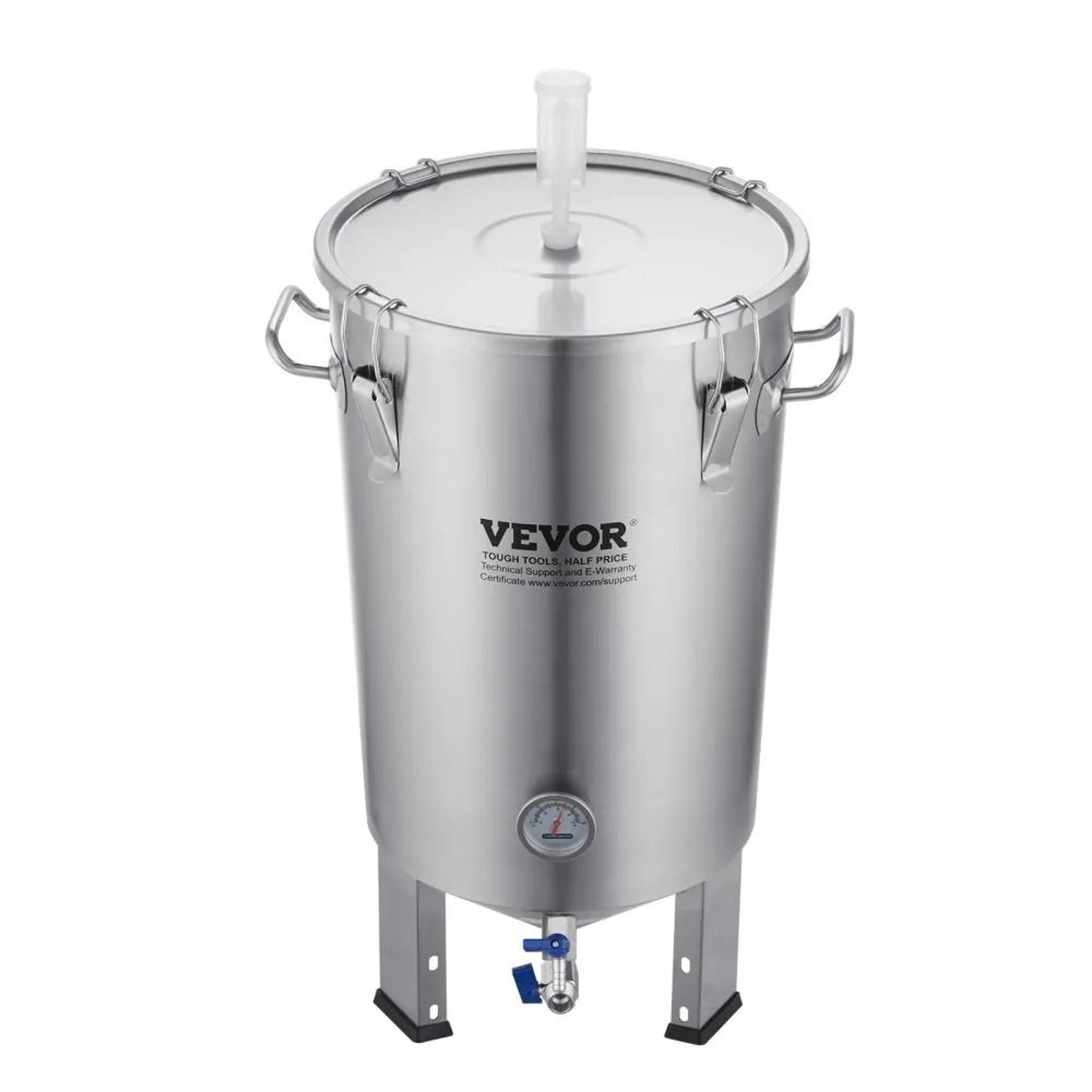 8 Gallon Stainless Steel Conical Fermenter Home Brewing Fermentation Tank 7