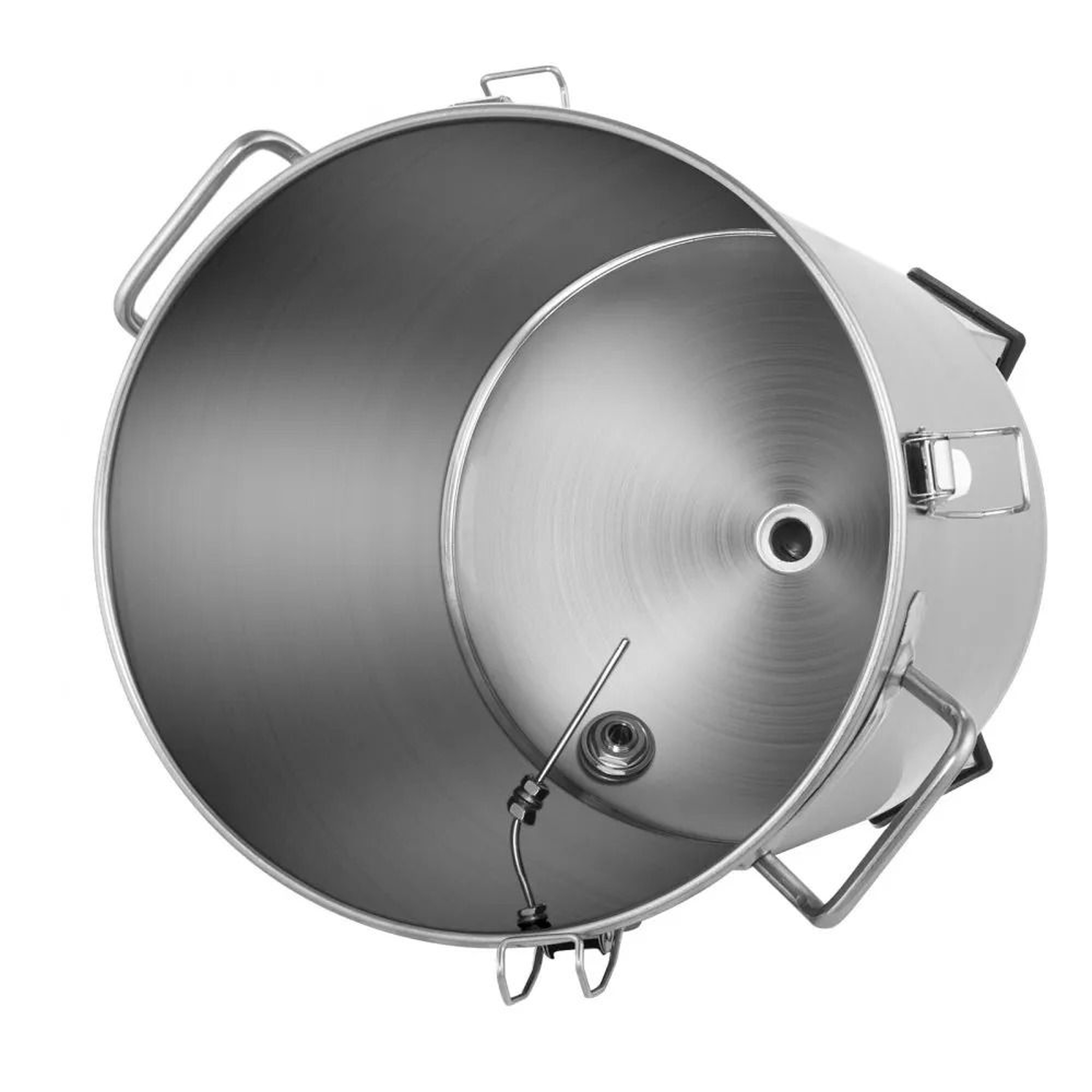 8 Gallon Stainless Steel Conical Fermenter Home Brewing Fermentation Tank 8