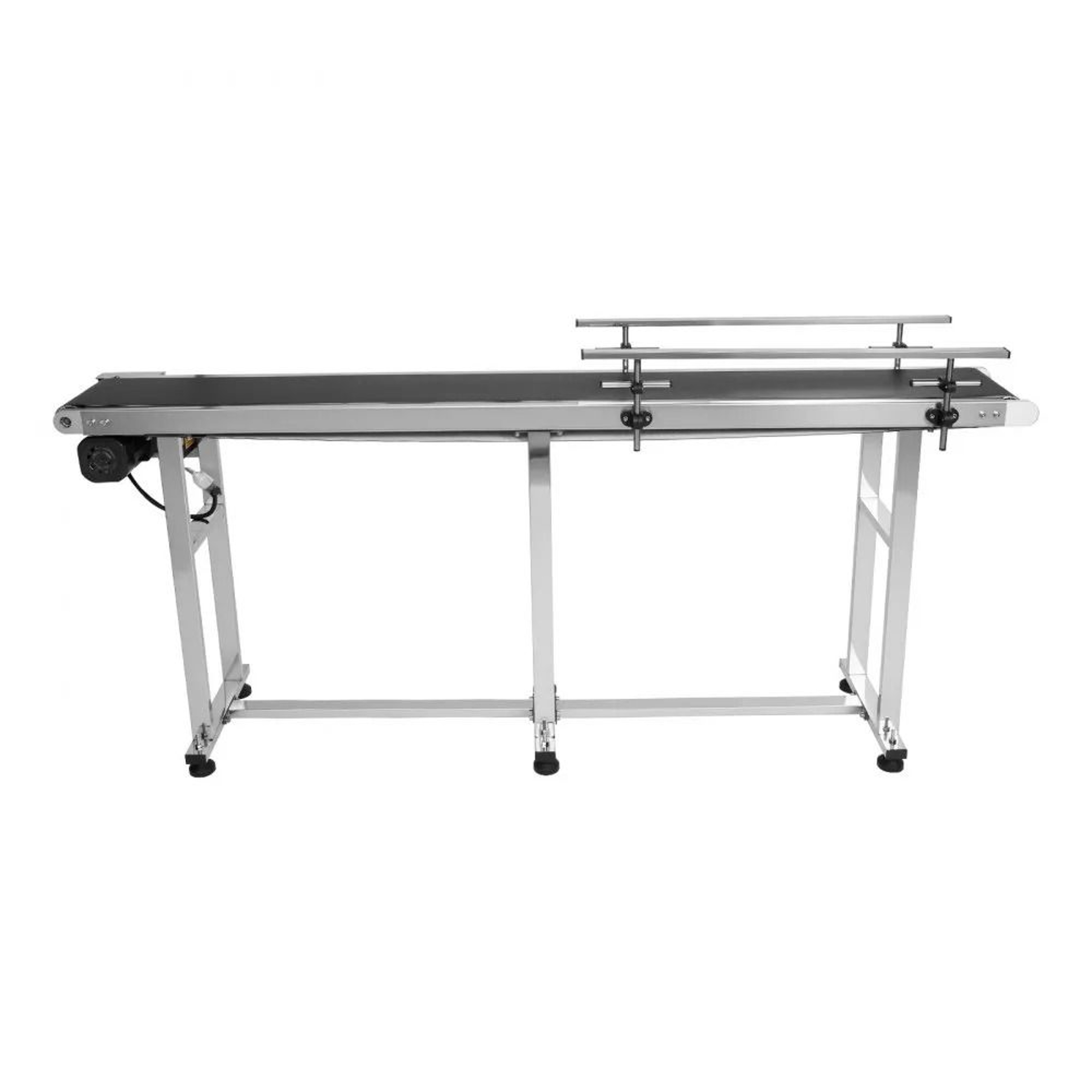 Industrial Belt Conveyor 71 X 78 Inch Motorized PVC Conveyor With Adjustable Speed 7