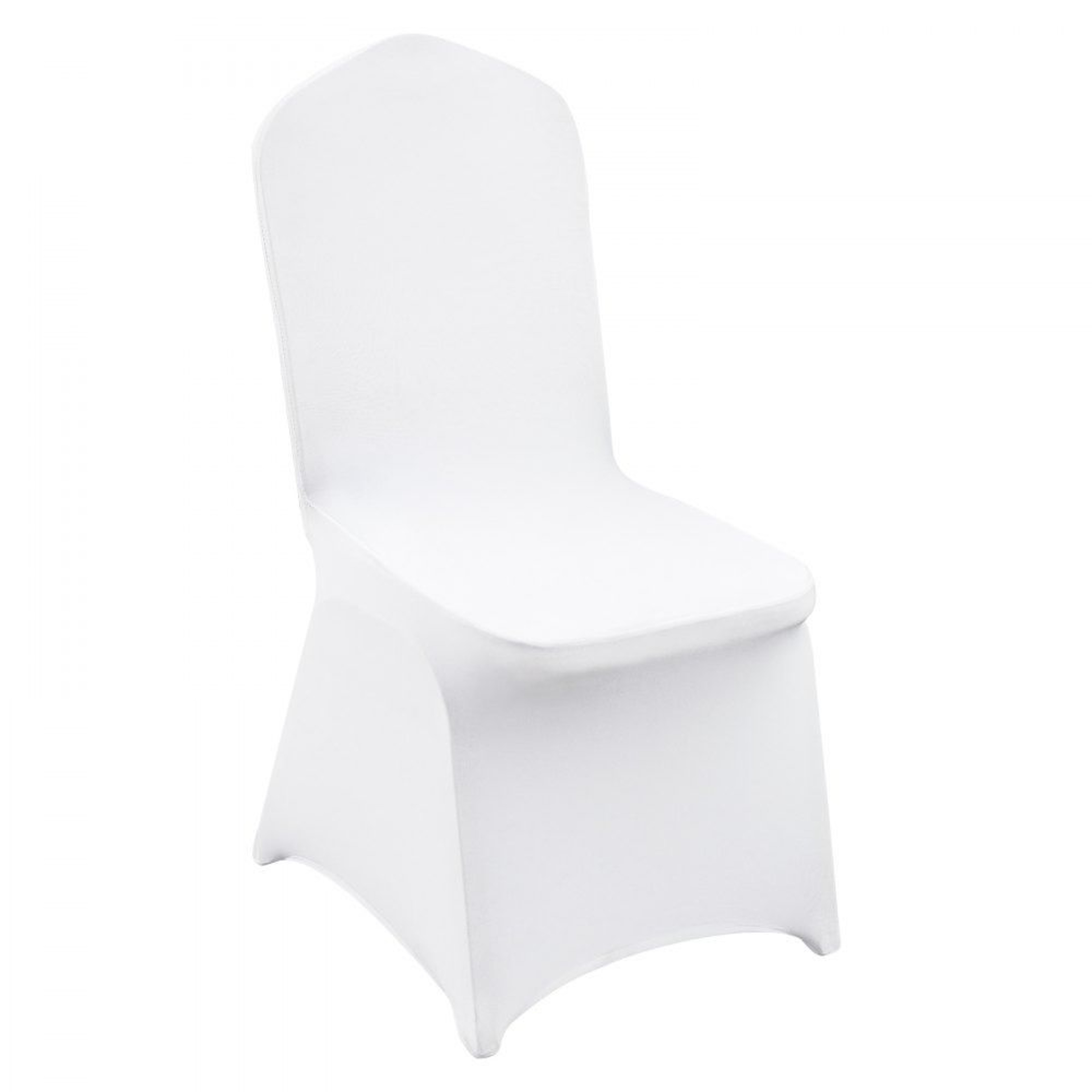 Stretch Spandex Chair Covers For Weddings Banquets And Parties 12 Pack White 8