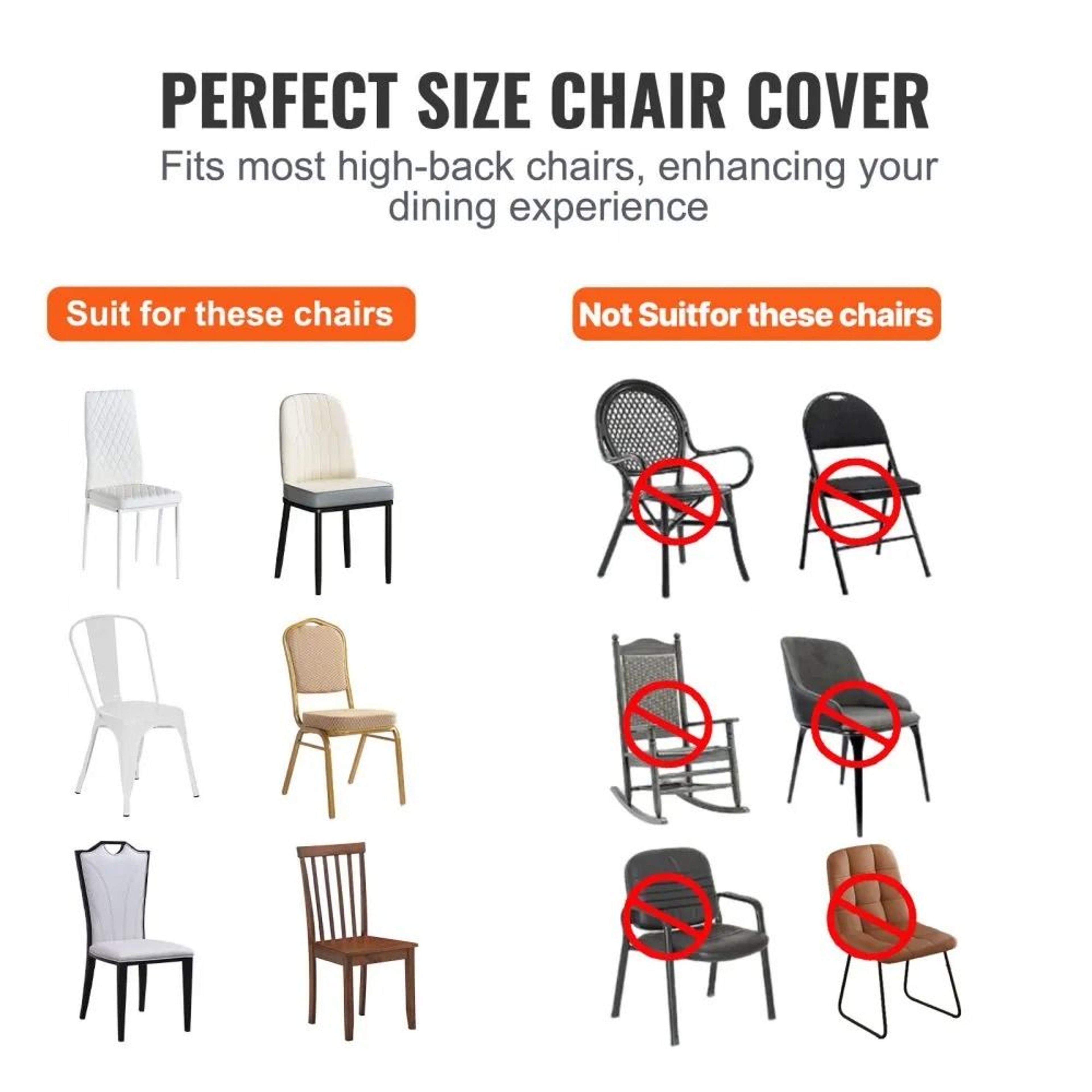 Stretch Spandex Chair Covers For Weddings Banquets And Parties 12 Pack White 6