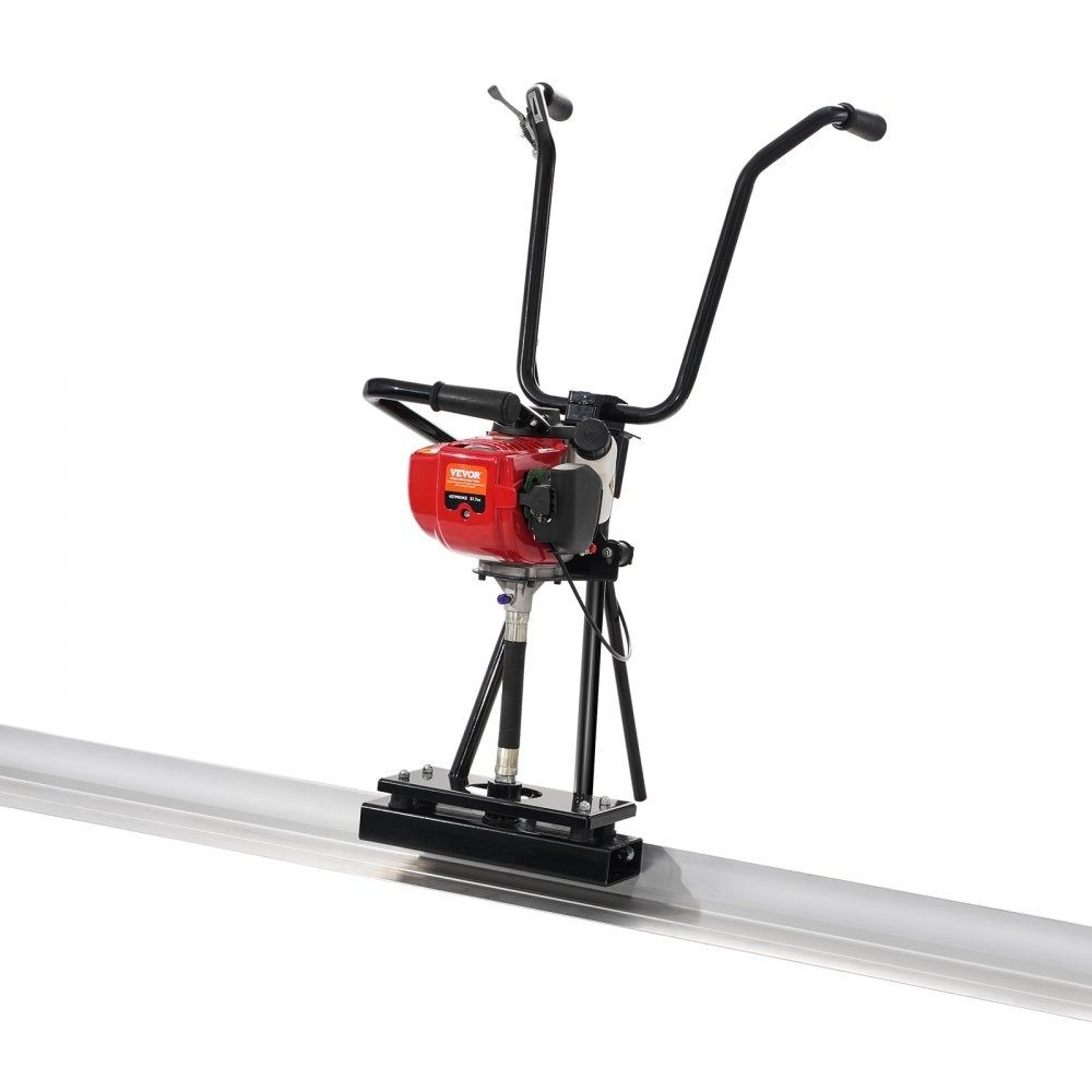 Gas Concrete Power Screed 11ft Aluminum Blade Vibrating Concrete Screed 0