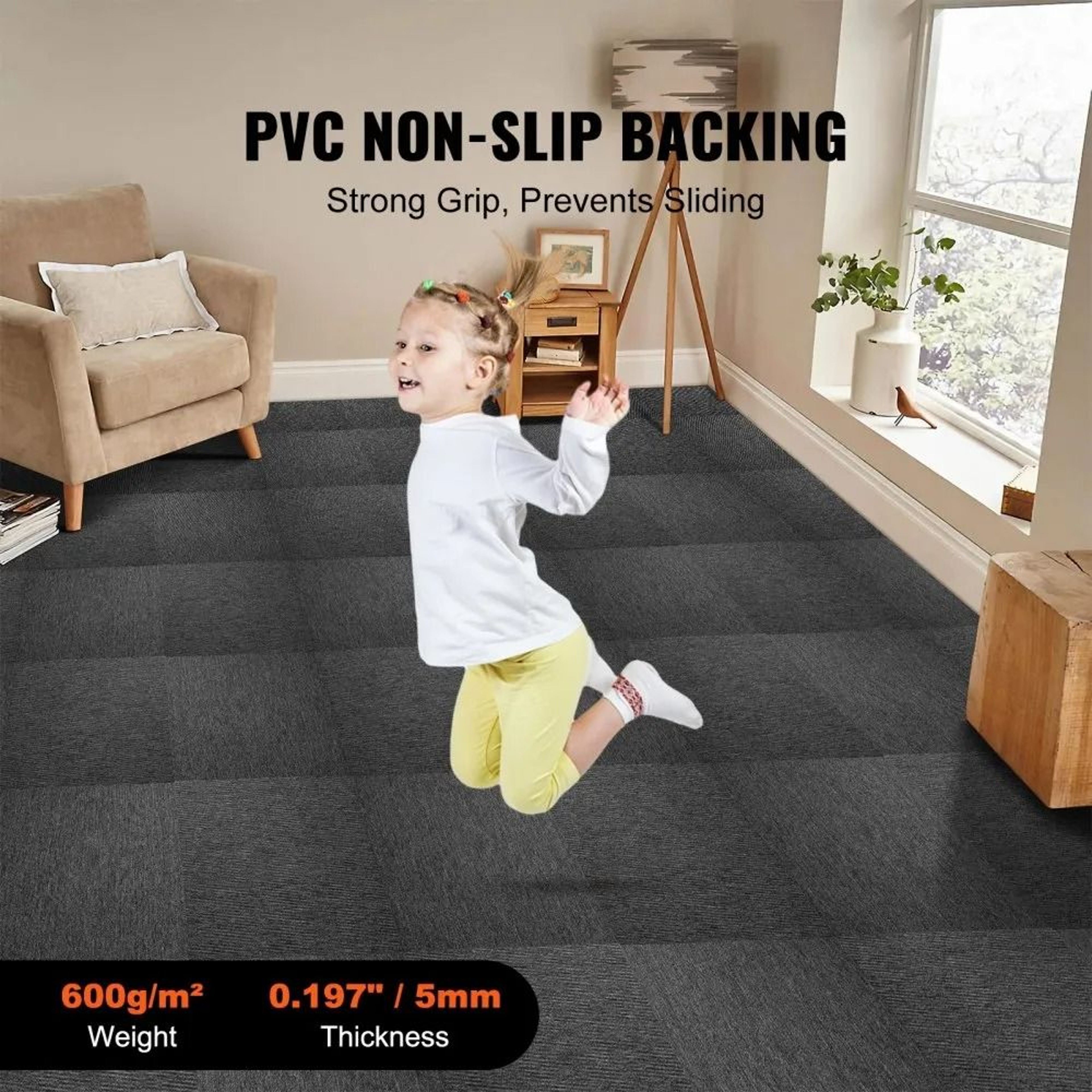 Reusable Padded Carpet Tiles For Easy DIY Floor Makeovers 3