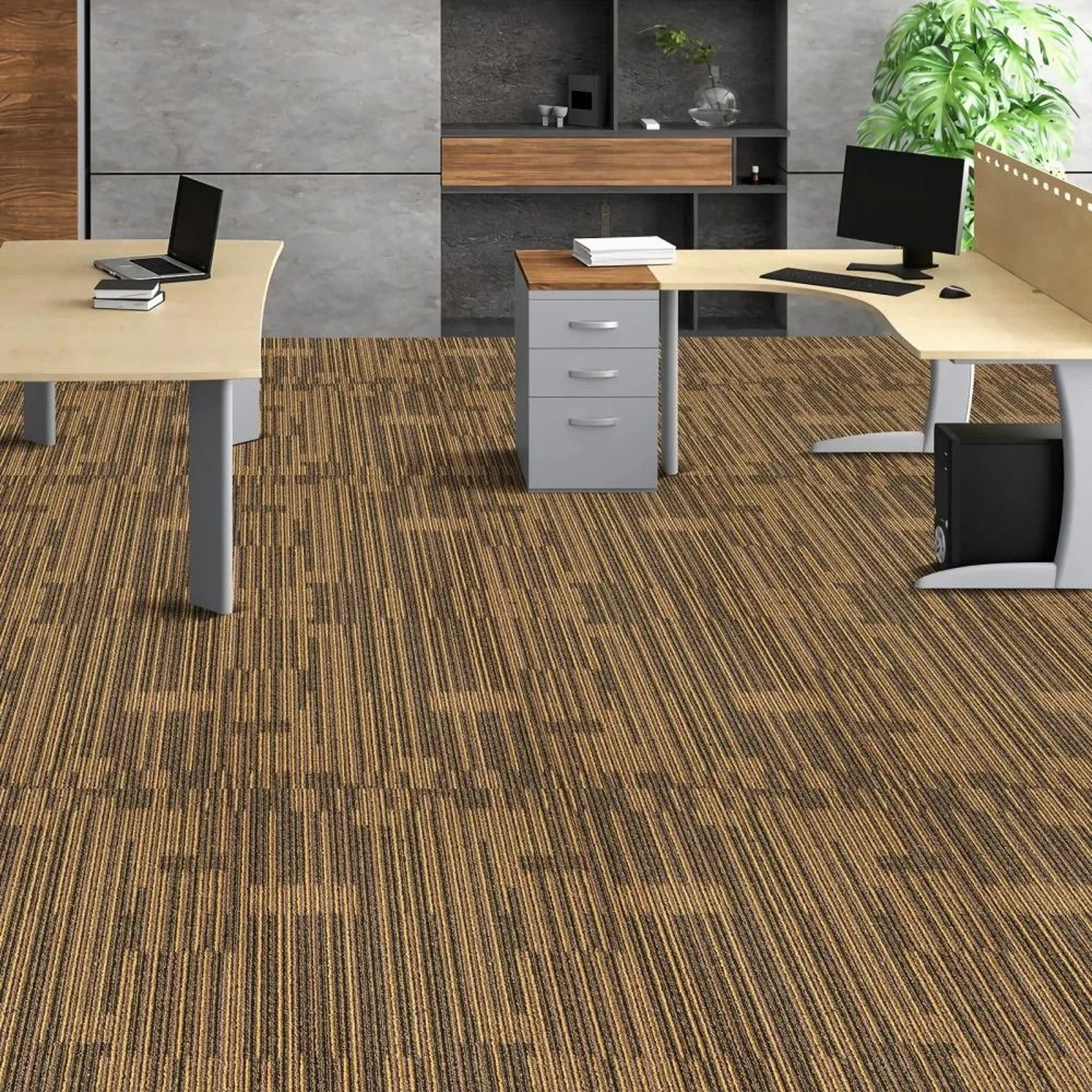 Reusable Padded Carpet Tiles 20 X 20 Inch DIY Floor Squares 6