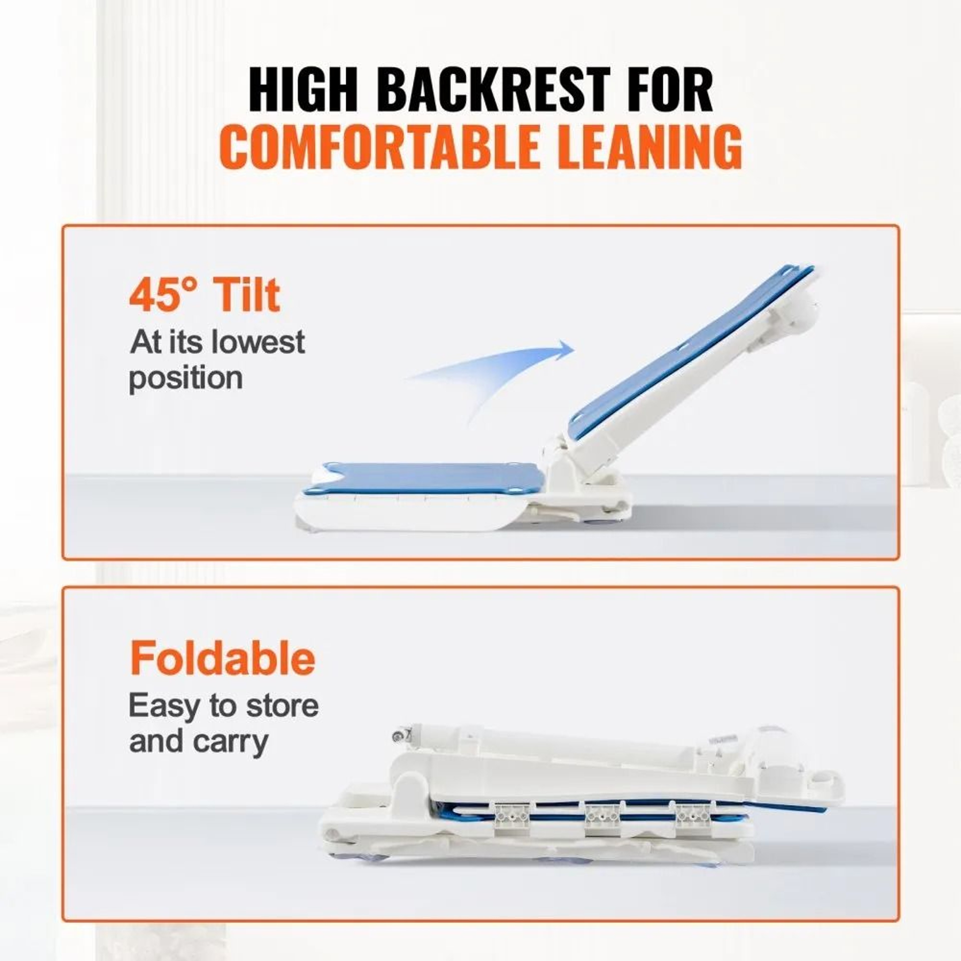 Electric Bath Lift Chair For Seniors Waterproof Mobility Lift With Reclining Backrest 5