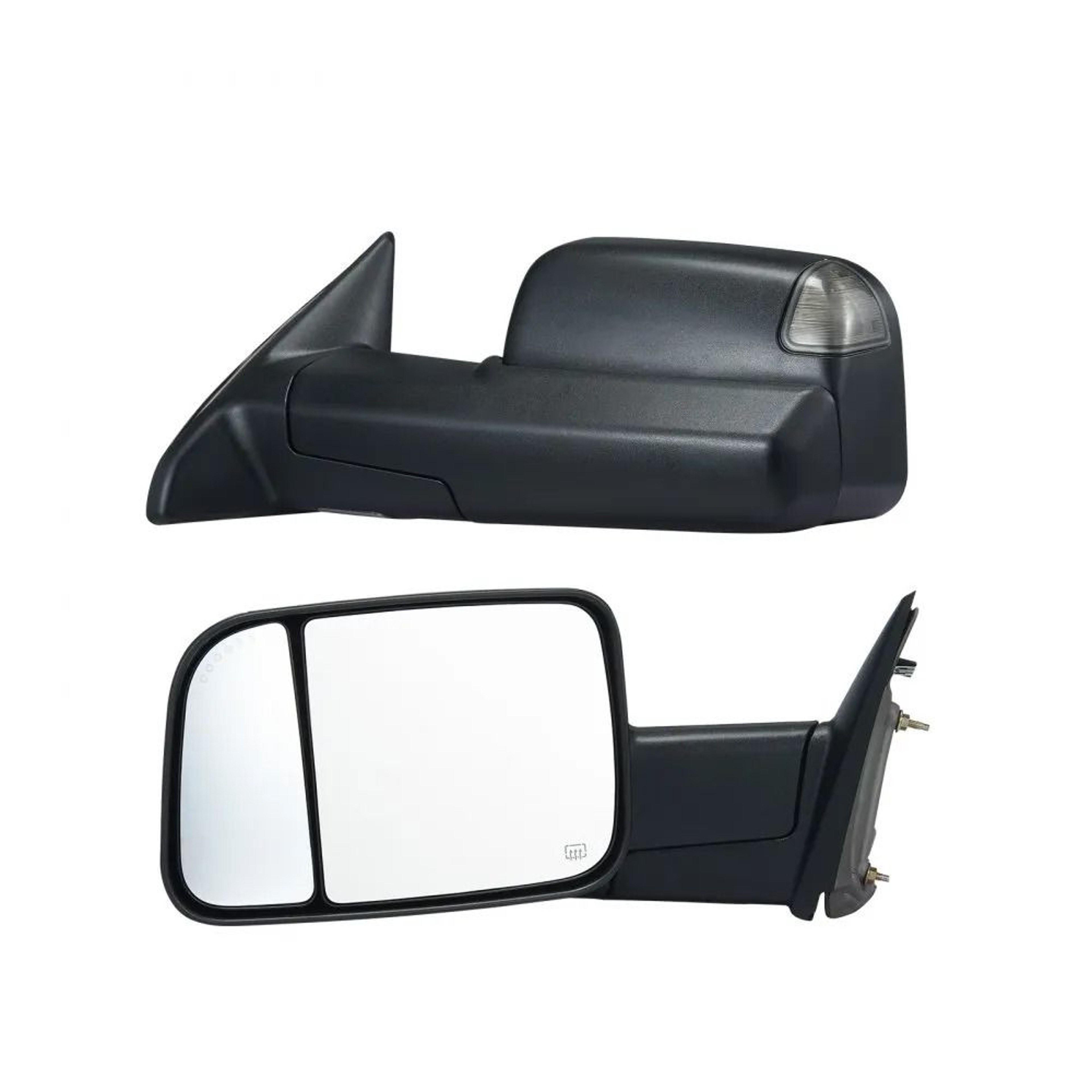 Ram Truck Towing Mirrors Power Heated Mirrors With Turn Signal Puddle Light And Folding Design 0