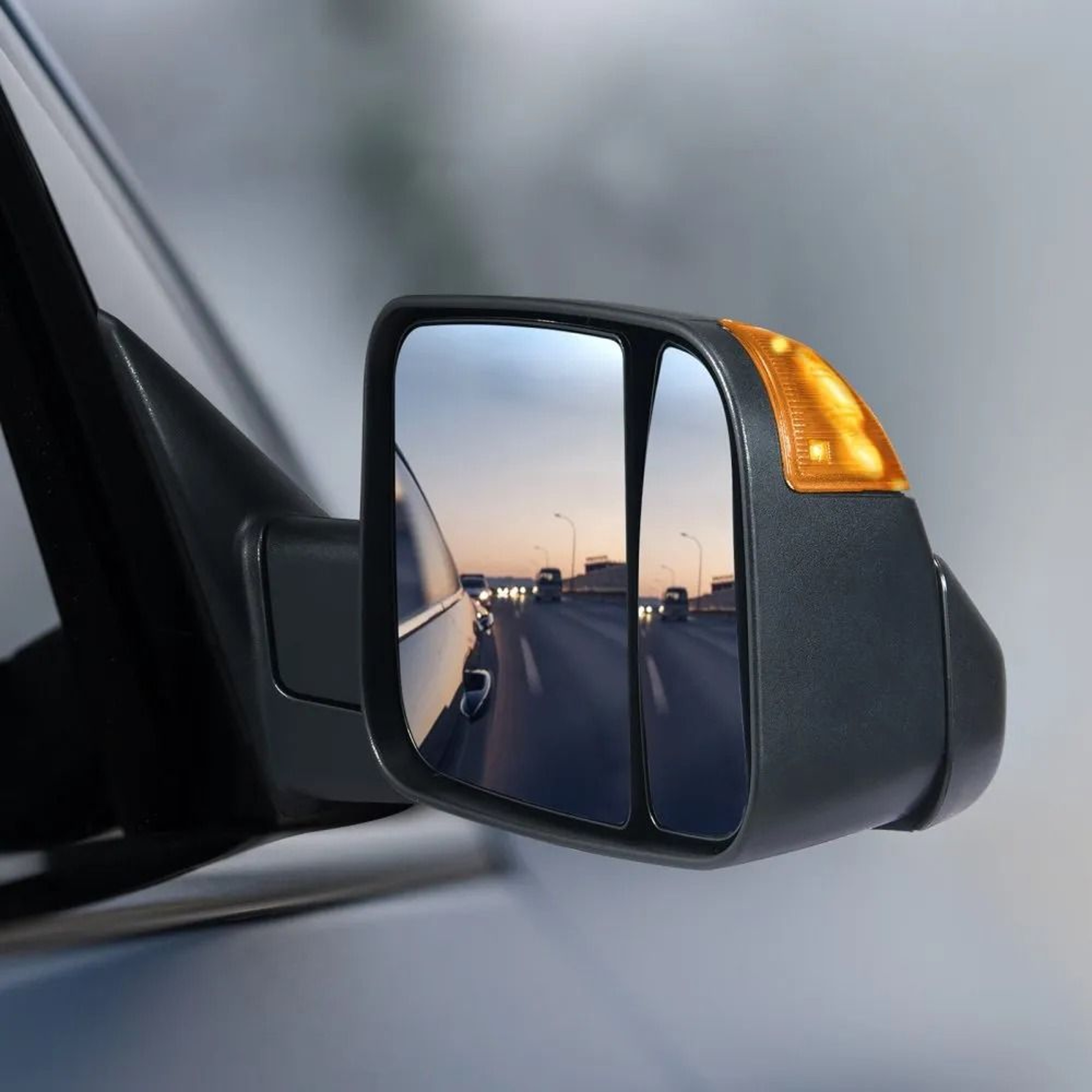 Ram Truck Towing Mirrors Power Heated Mirrors With Turn Signal Puddle Light And Folding Design 6