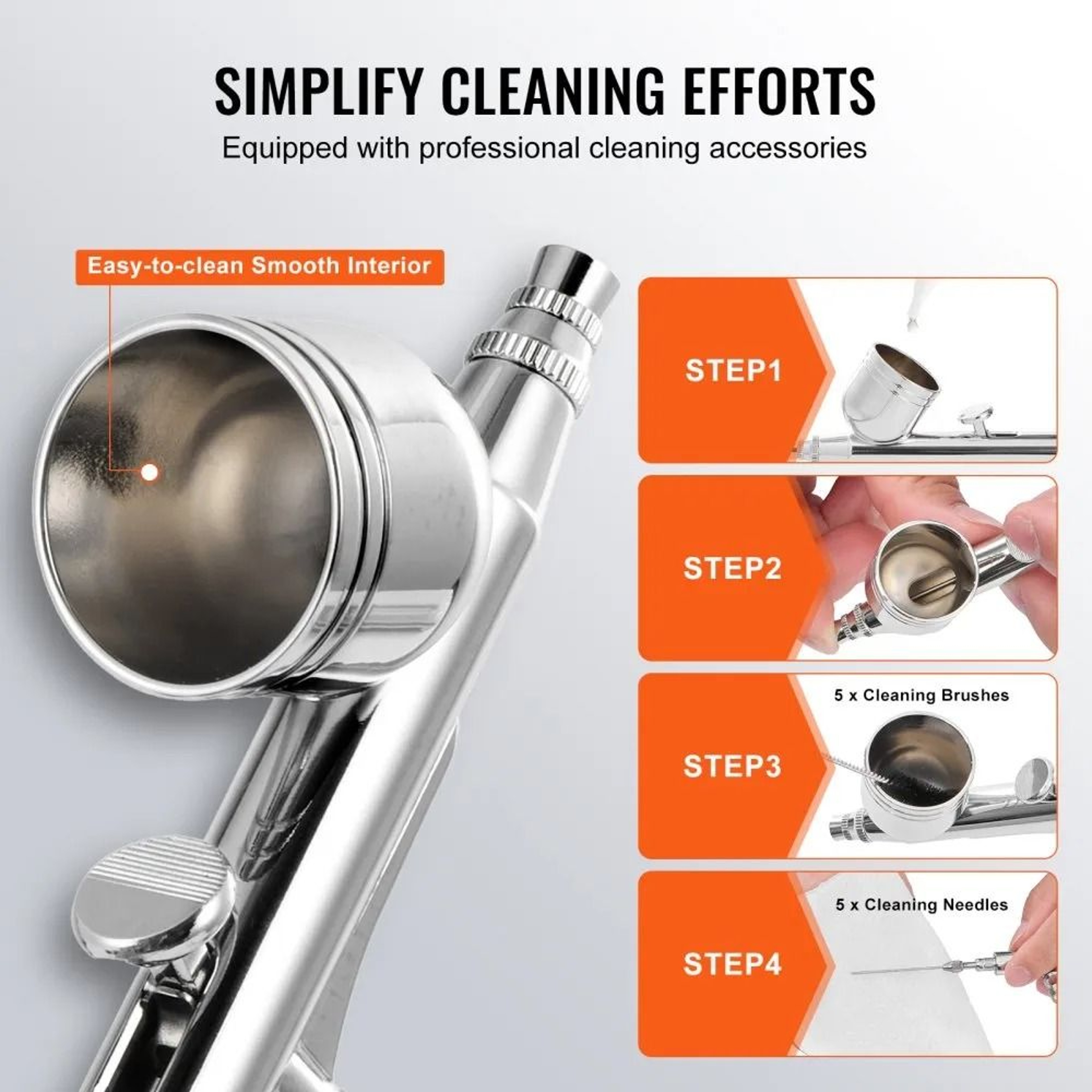 Professional Airbrush Kit With Compressor And Air Tank For Precision Painting And Creative Projects 2