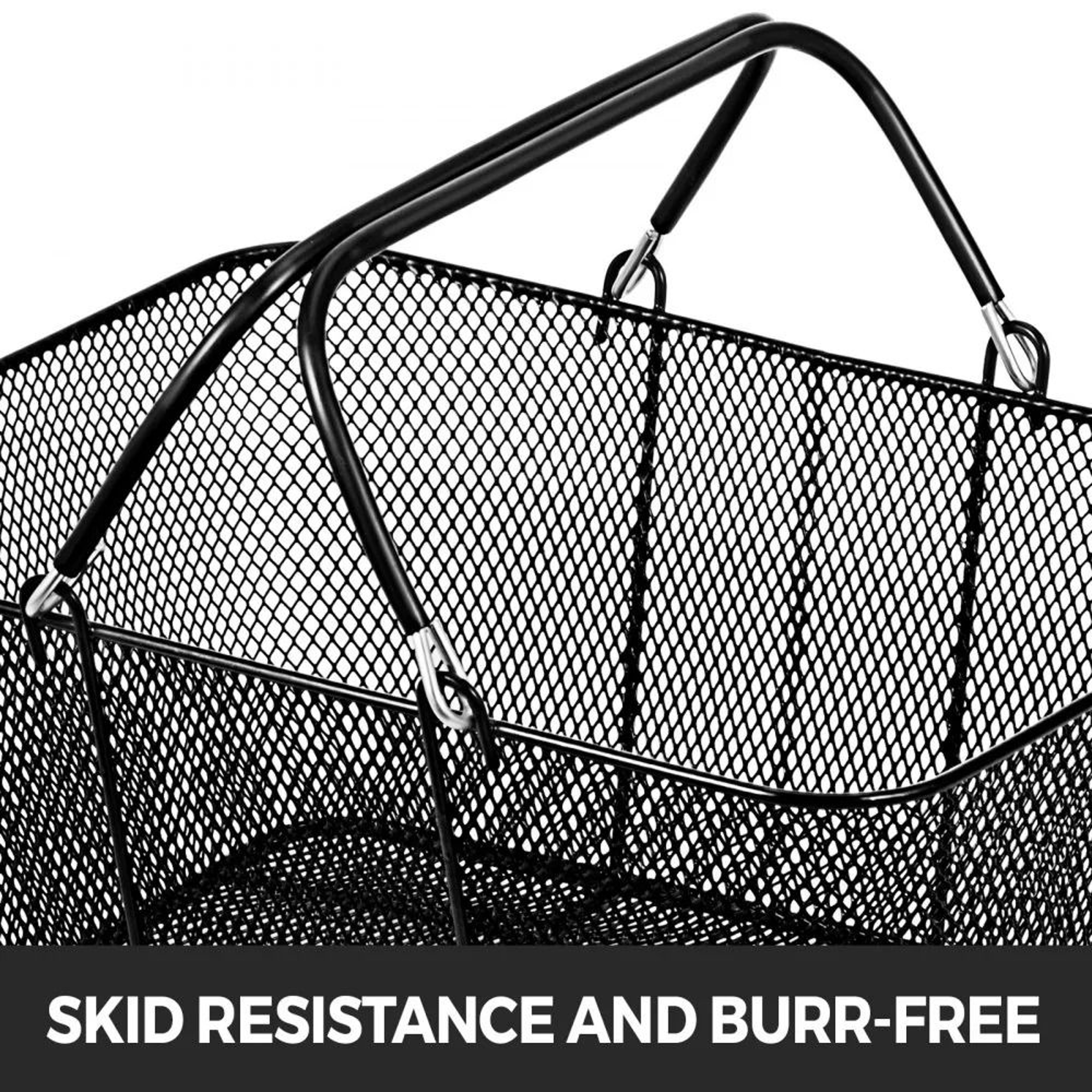 Heavy Duty Metal Shopping Baskets With Handles For Retail Stores And Grocery Shopping 4