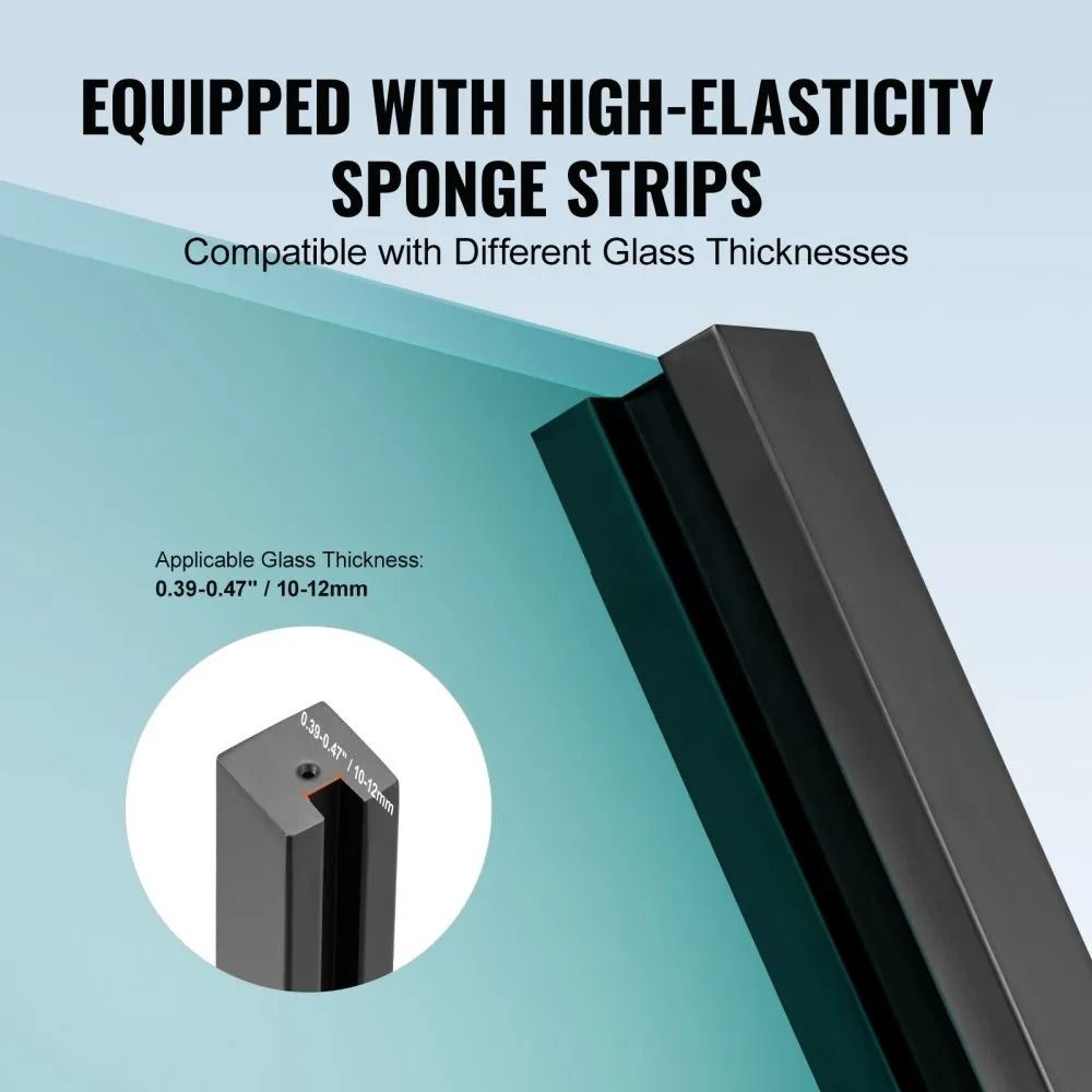 Heavy Duty Glass Railing Post Stainless Steel Glass Railing Bracket For Tempered Glass 3