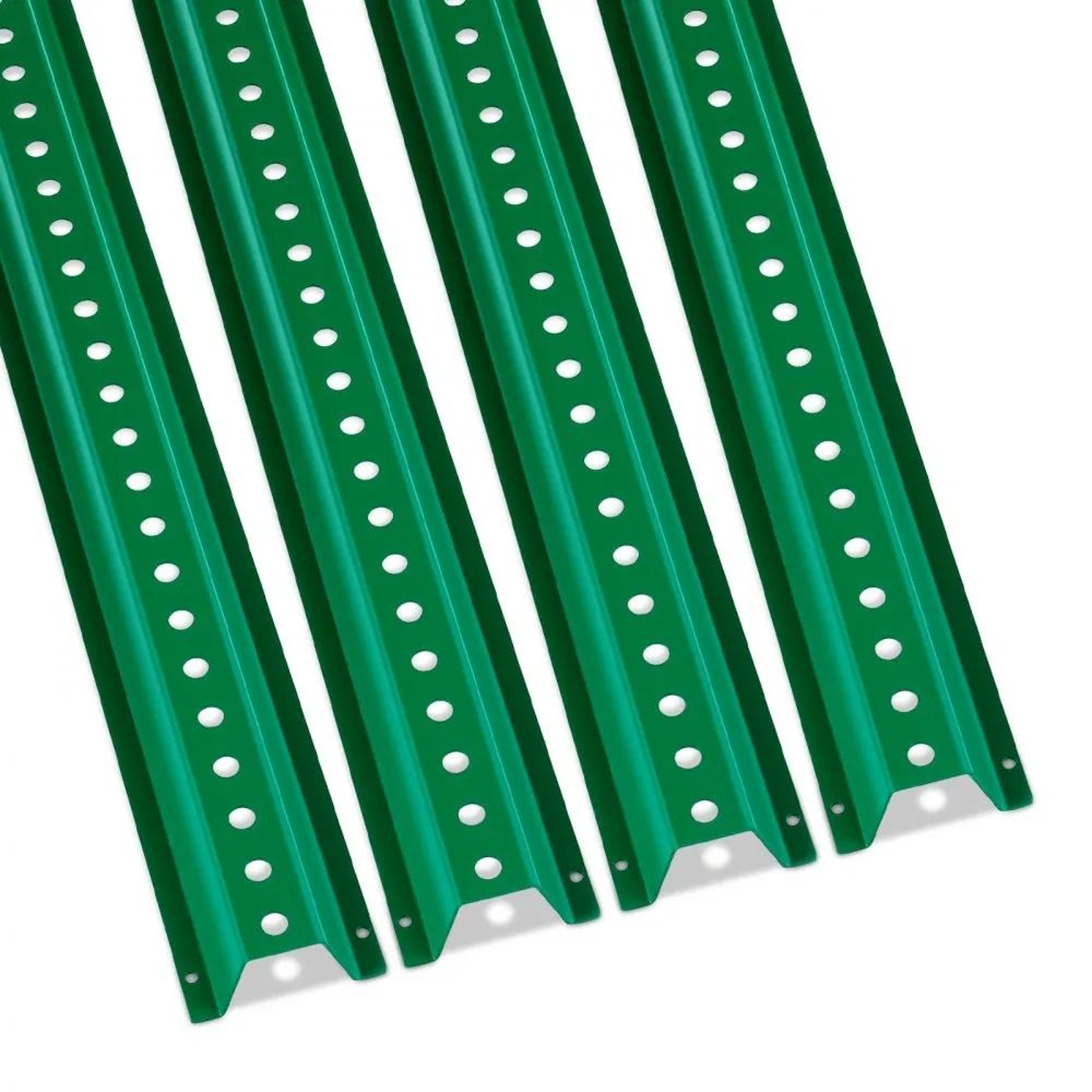 6FT Heavy Duty U Channel Sign Posts 4 Pack Galvanized Steel Outdoor Sign Holders 0