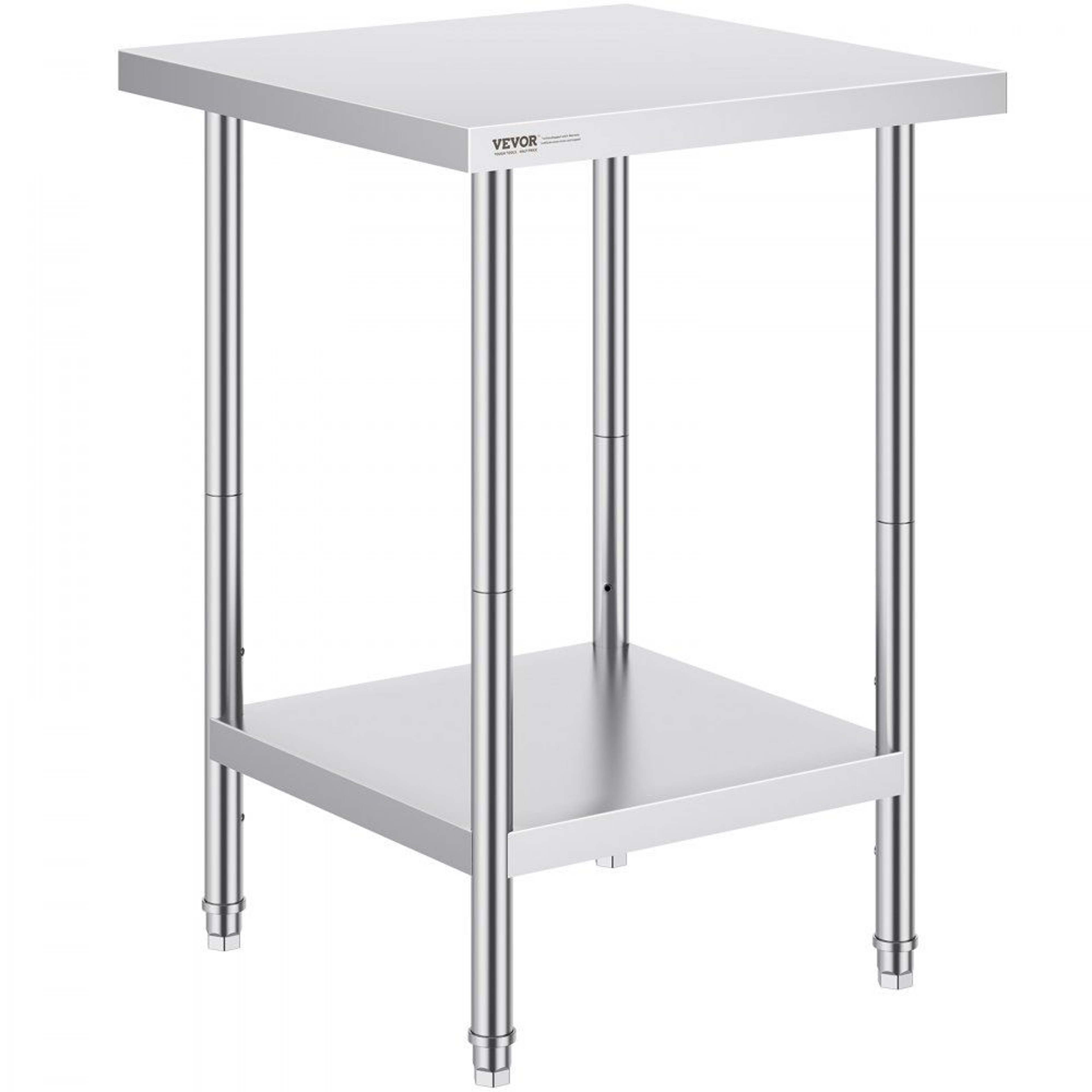 Heavy Duty Stainless Steel Prep Table With Adjustable Shelf And 700 Lb Capacity 8