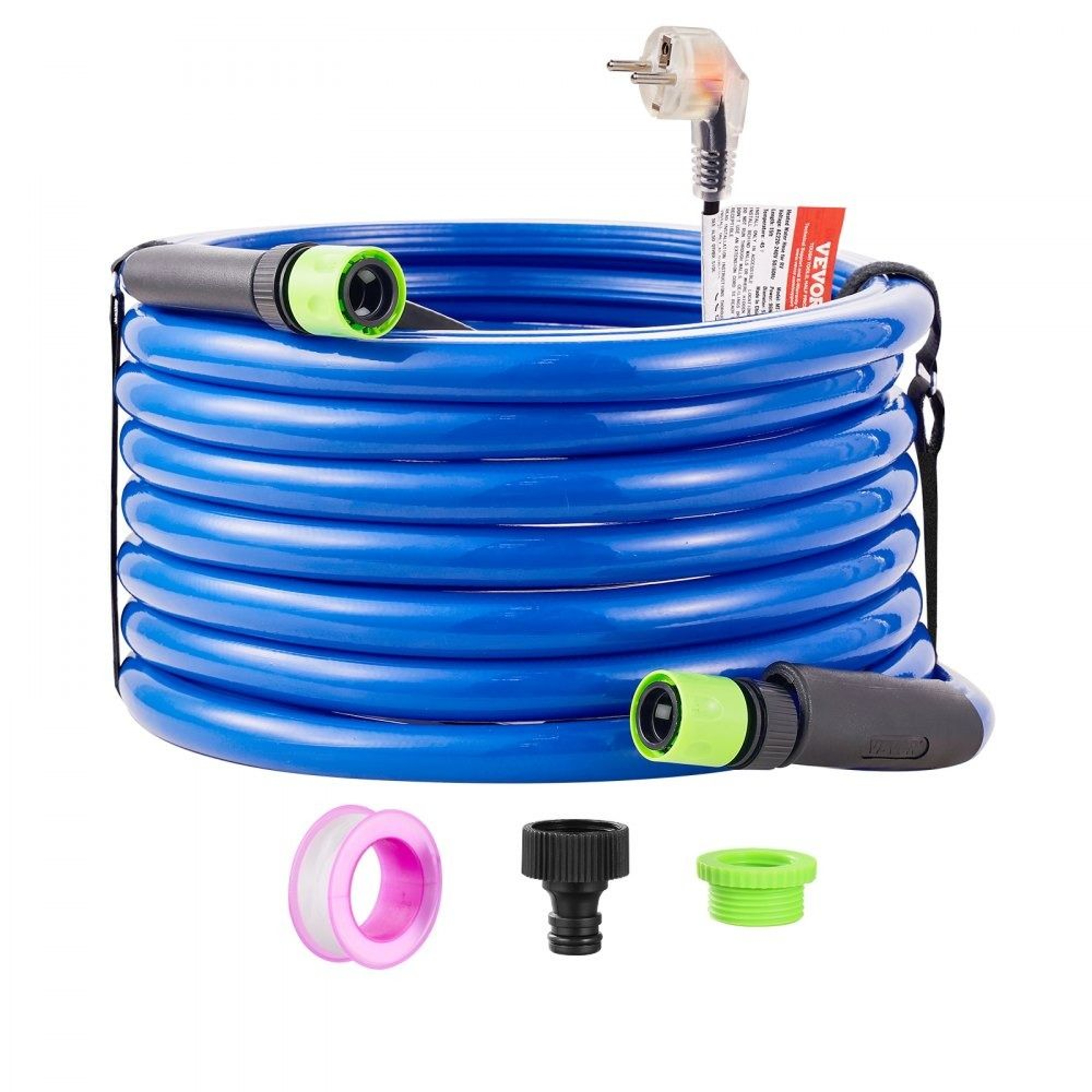 25 Ft Heated RV Water Hose With Freeze Protection And Drinking Water Safe Design 0