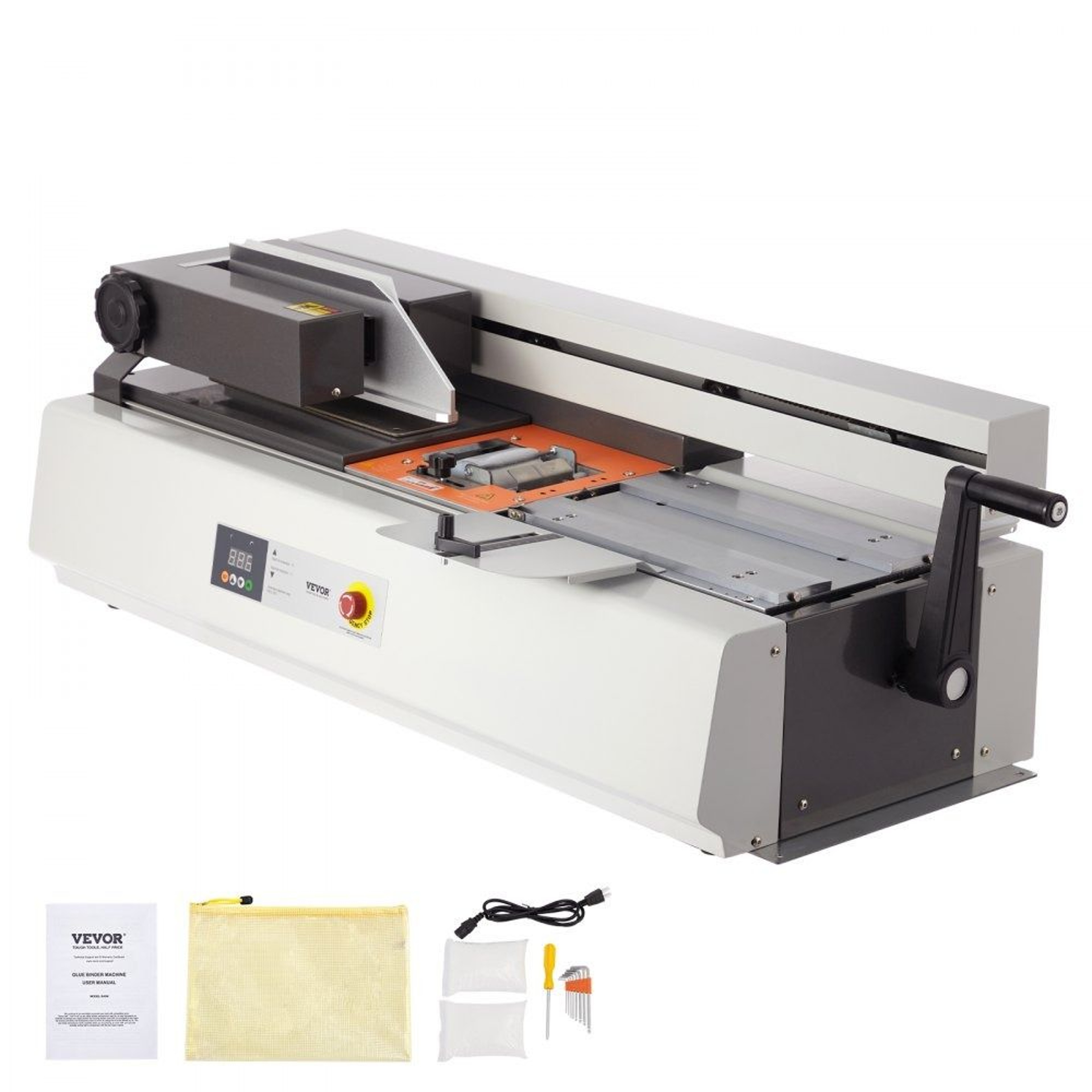 Professional Thermal Binding Machine 400 Sheet Hot Glue Book Binder For A3 A4 A5 Documents 0