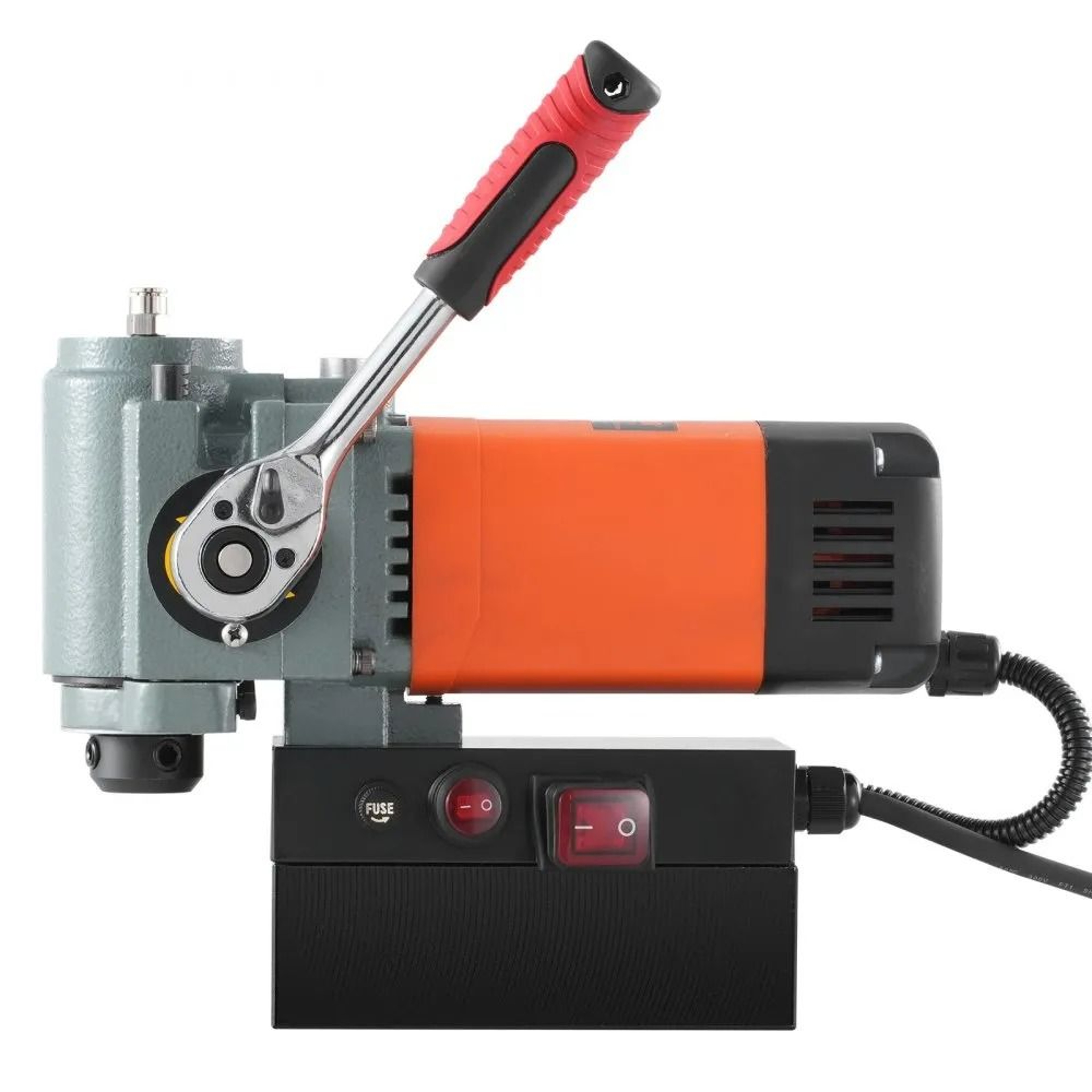 Low Profile Magnetic Drill Press 1300W Portable Mag Drill For Metalwork 7
