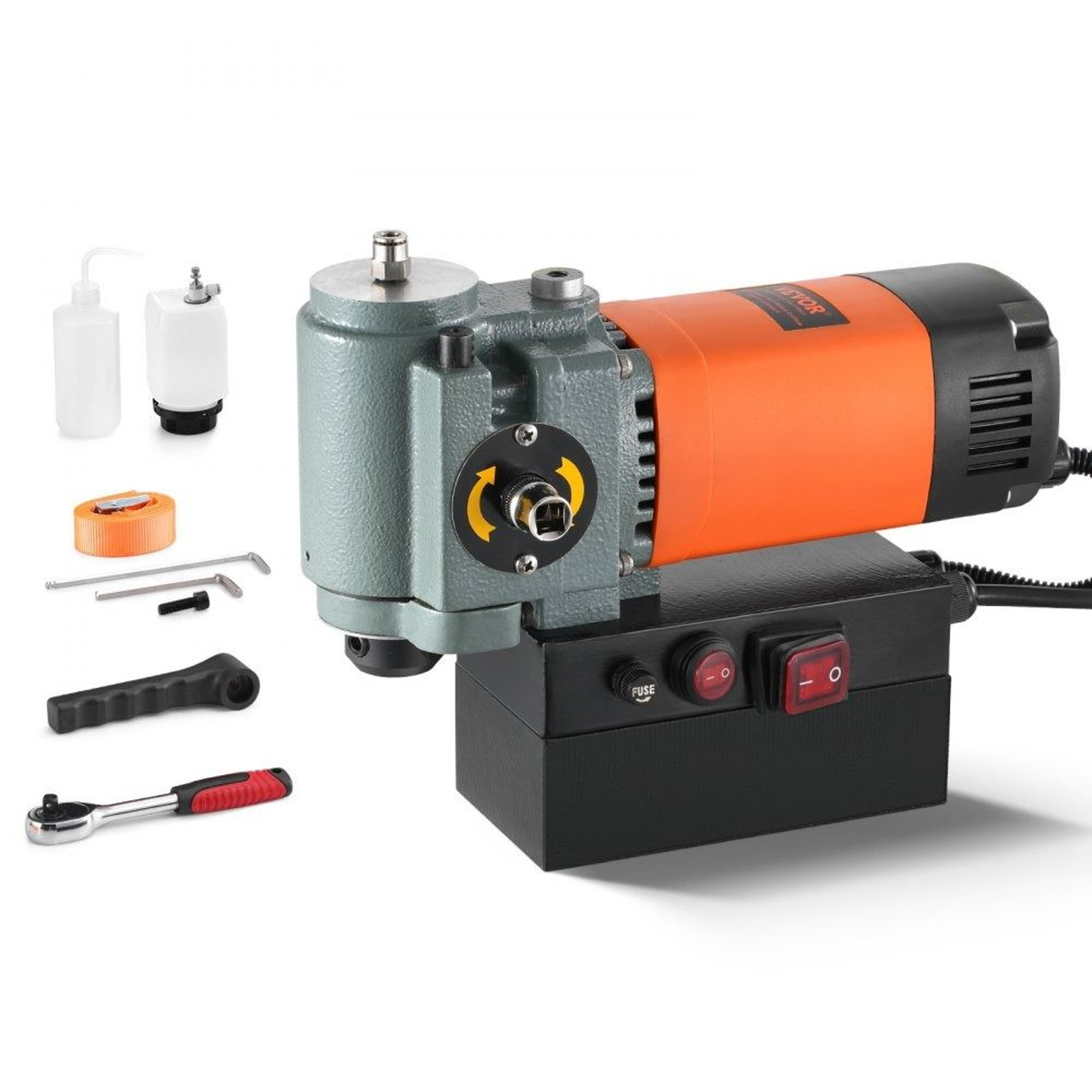 Low Profile Magnetic Drill Press 1300W Portable Mag Drill For Metalwork 0