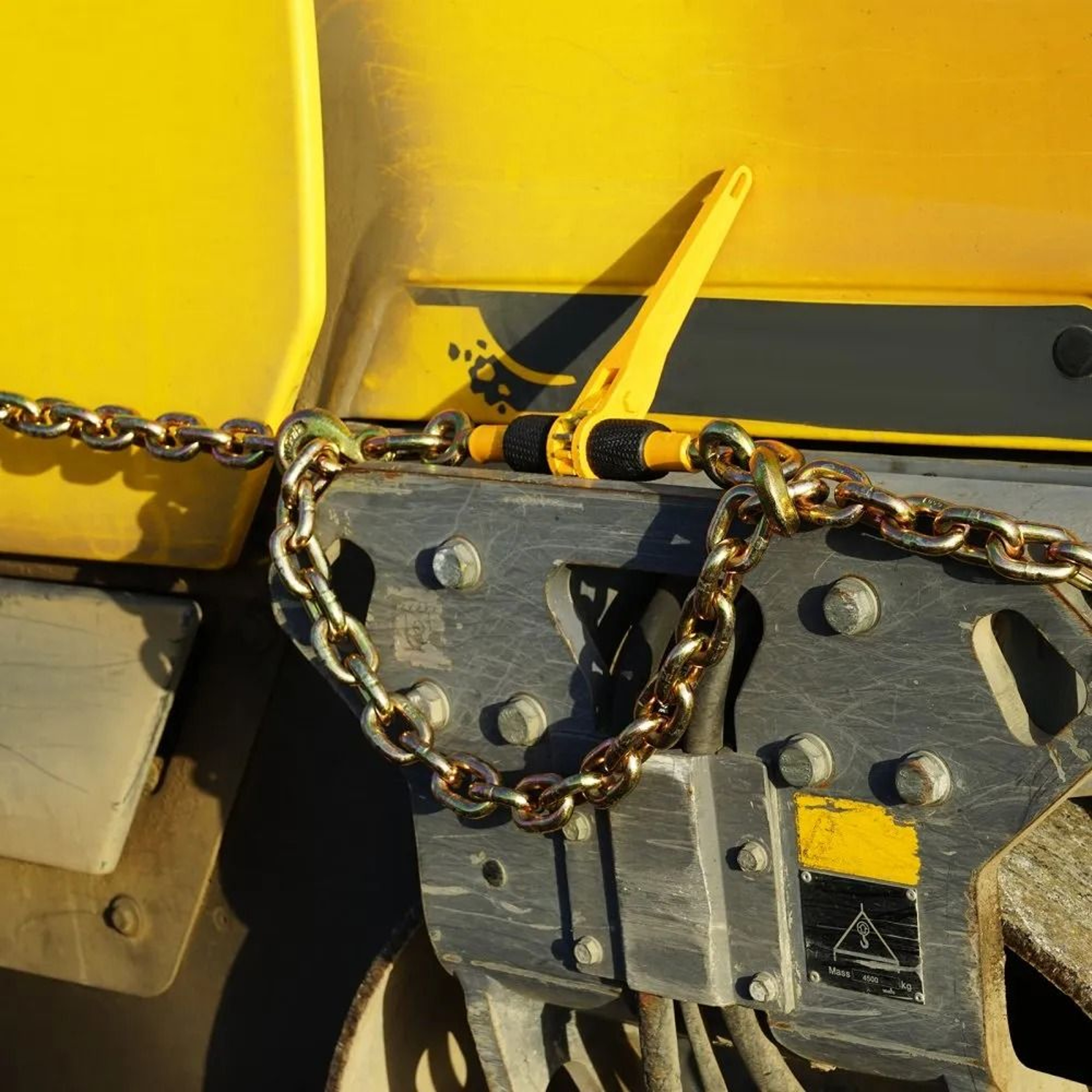 Ratchet Chain Binder 14 516 In 2600 Lbs Load Capacity Heavy Duty Tie Down Binder 5