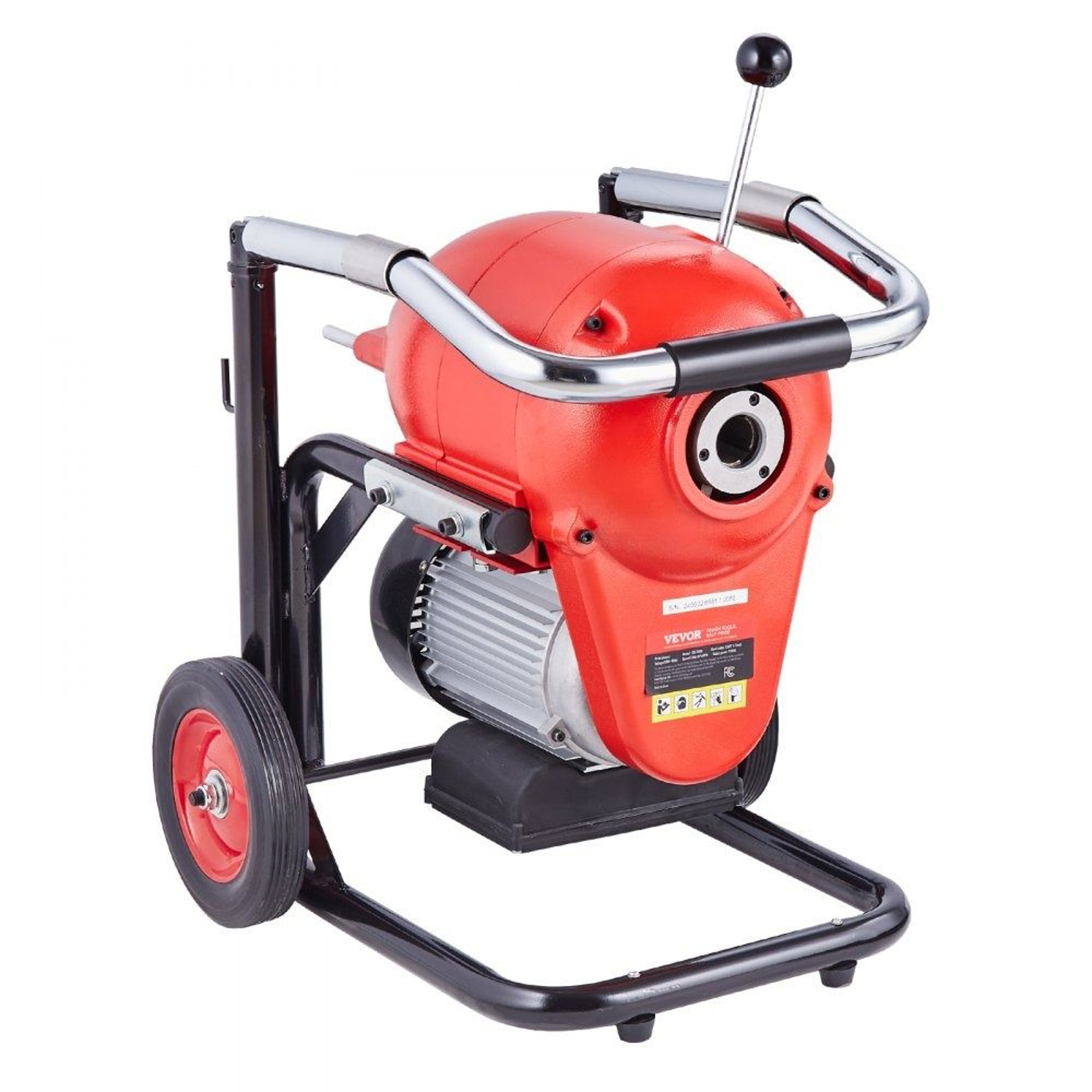 Drain Cleaner Machine 120FT Electric Sewer Snake Auger With 1100W Motor And 6 Cutters 7