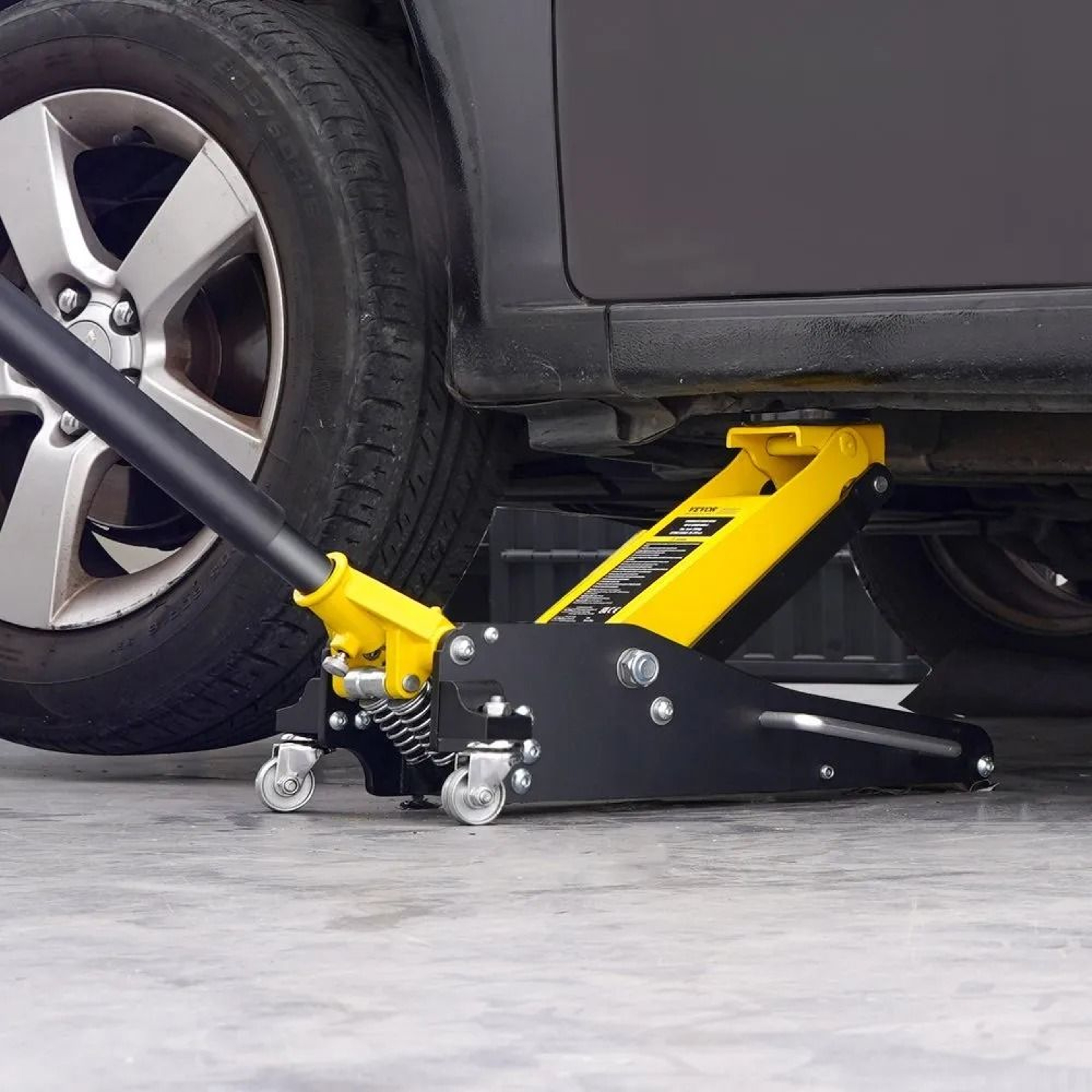 Low Profile Floor Jack 2 Ton 4409 Lbs Aluminum Hydraulic Car Jack With Dual Piston Pump 6
