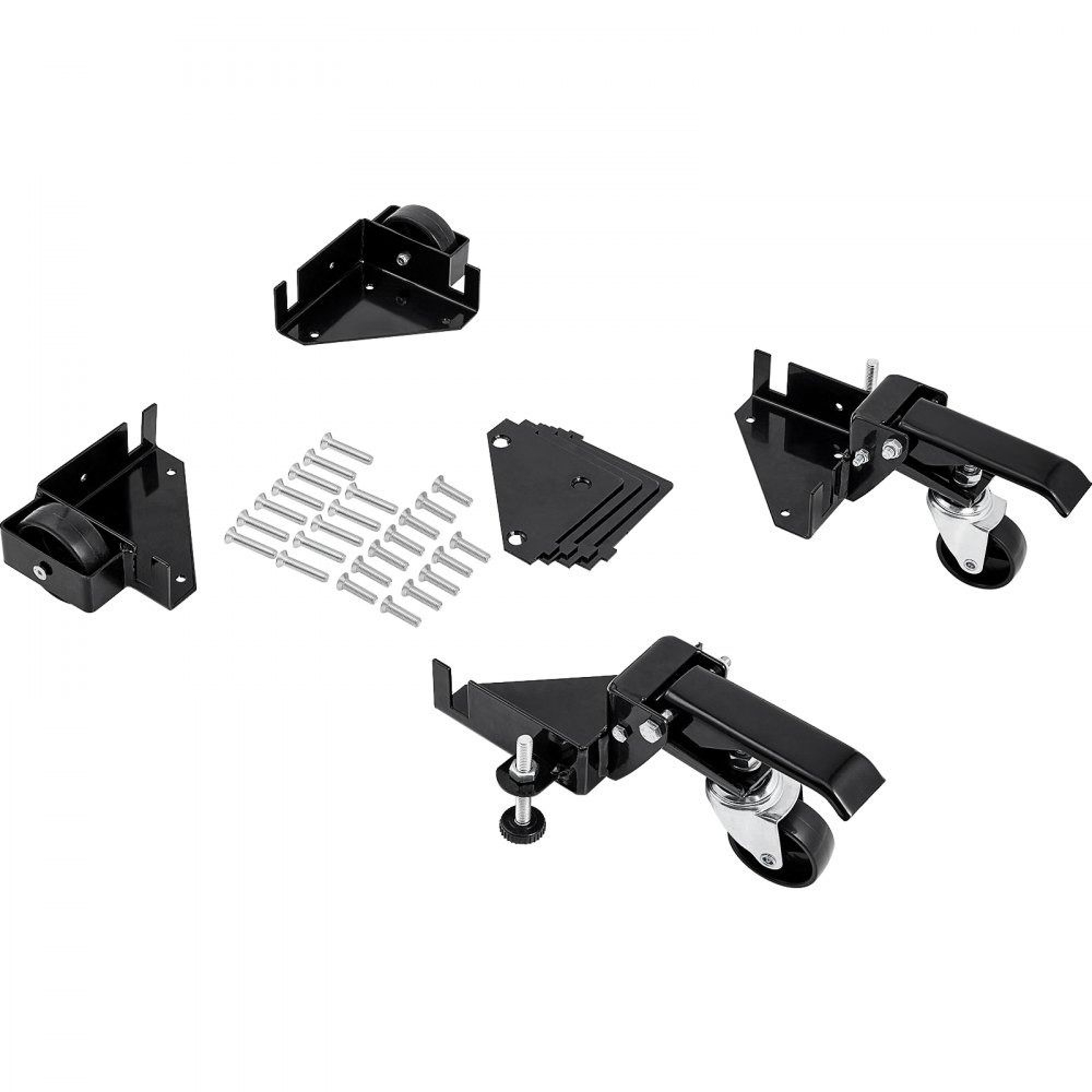 Heavy Duty Mobile Base Stand 400 Lbs Capacity Adjustable Universal Base With Swivel Wheels 0
