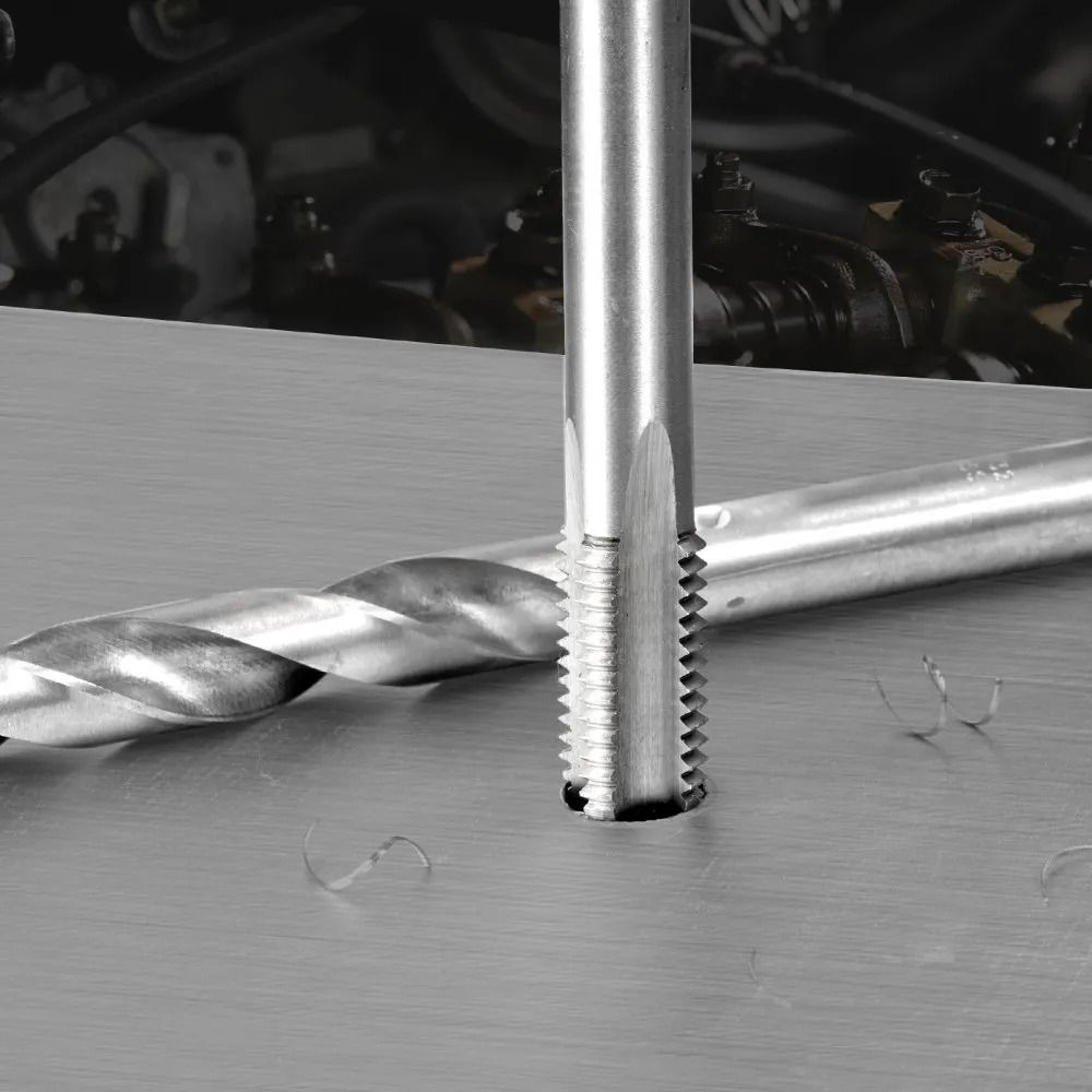 166 Piece Metric Helicoil Thread Repair Kit With HSS Drill Bits And Stainless Steel Inserts 6
