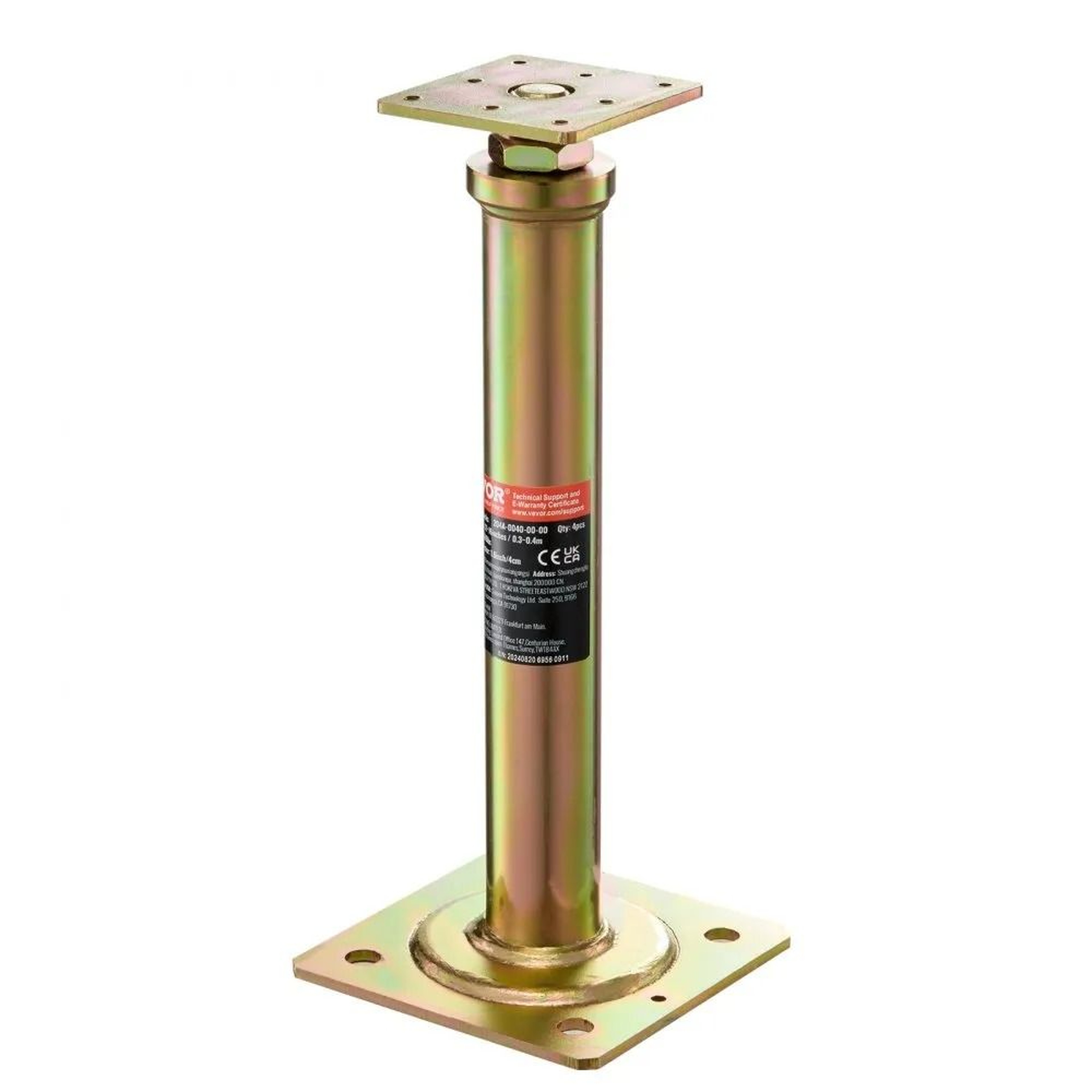 Adjustable House Floor Jacks 4 Pack 2500 Lb Capacity 116 To 16 Inch Support Posts 6