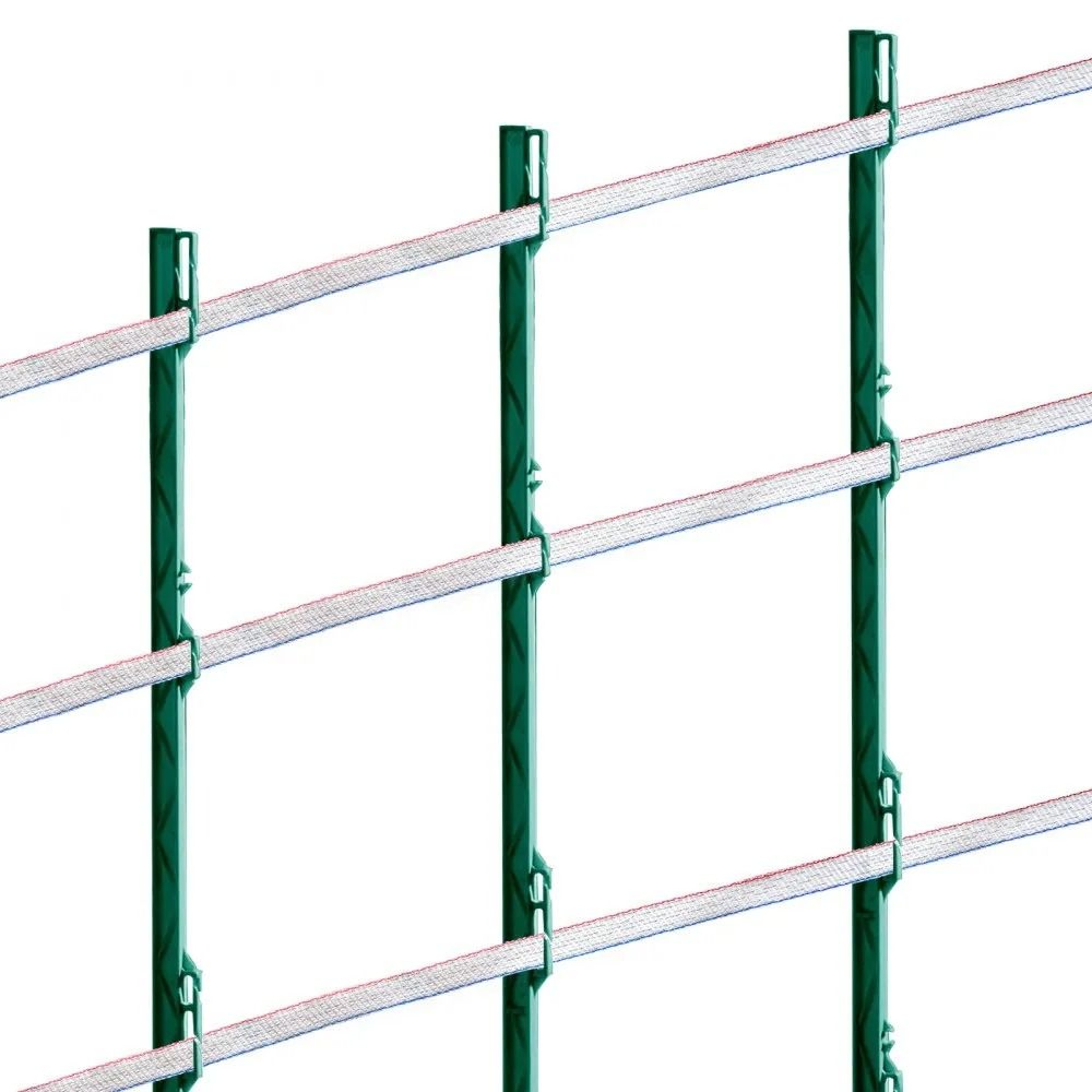 Electric Fence Tape 1640 Ft 34 Inch HDPE Polytape With 6 Stainless Steel Strands 7