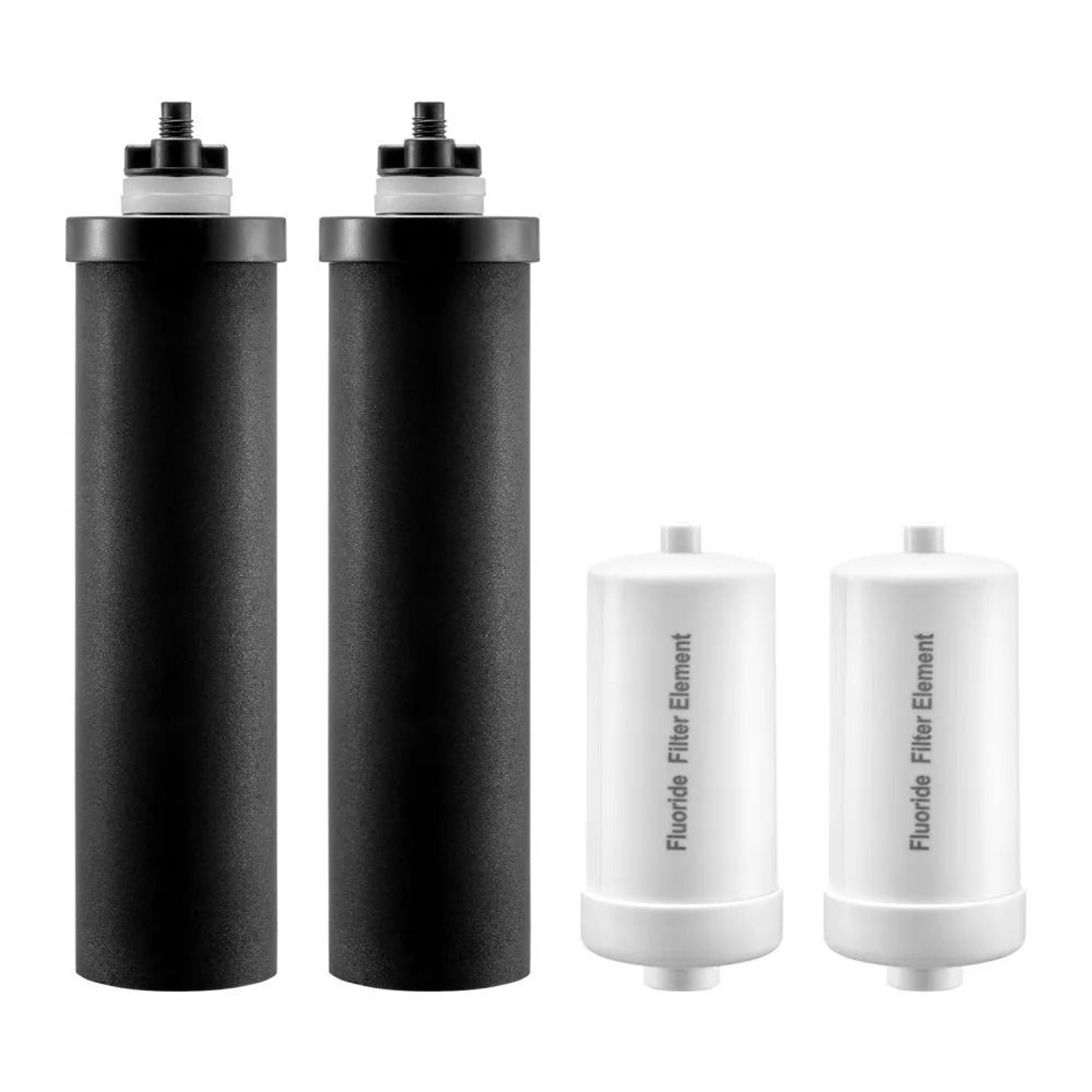Gravity Water Filter Replacement Set With Activated Carbon And Fluoride Filters 7