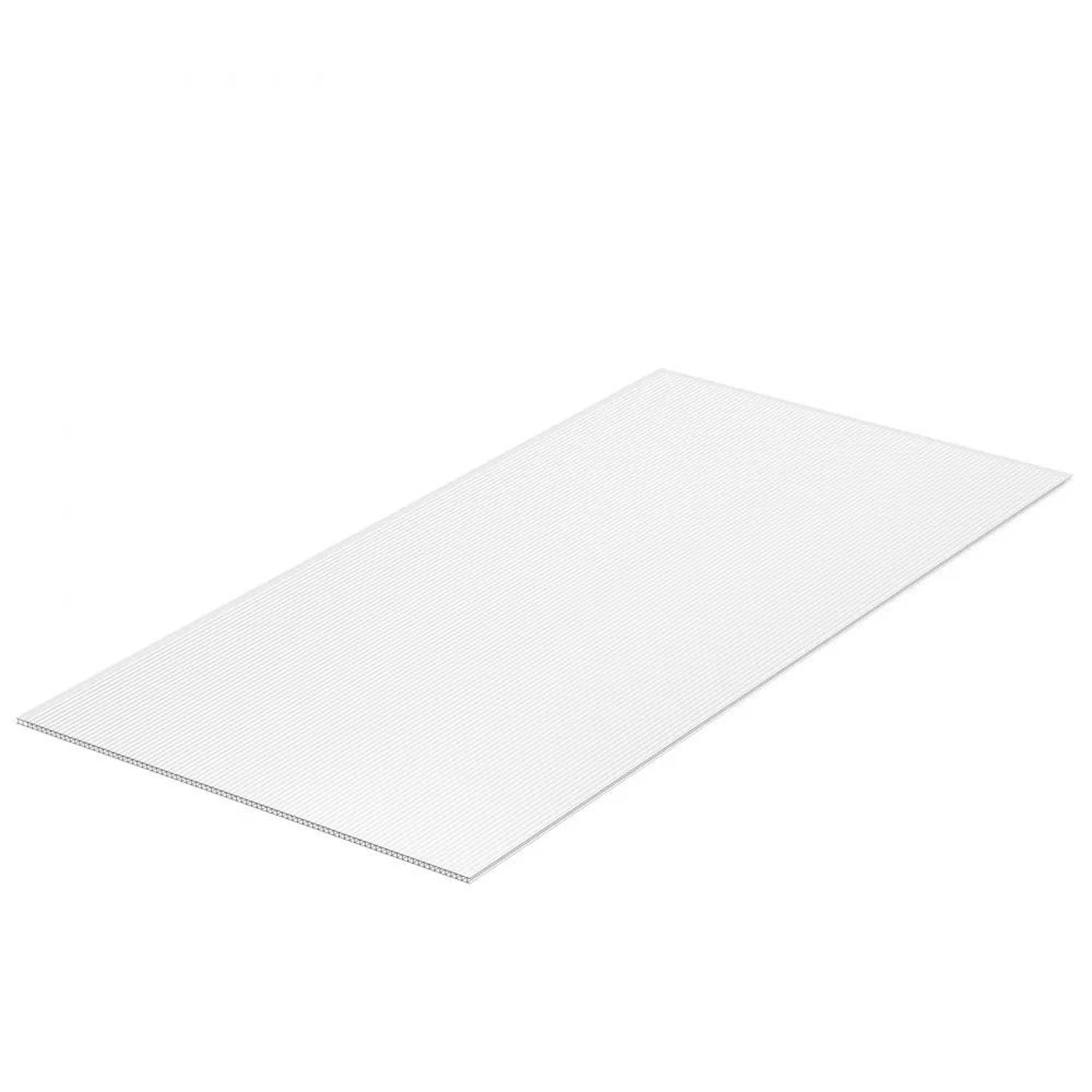 15 Pack Clear Polycarbonate Greenhouse Panels 2 X 4 Ft Impact Resistant Roofing Sheets 7